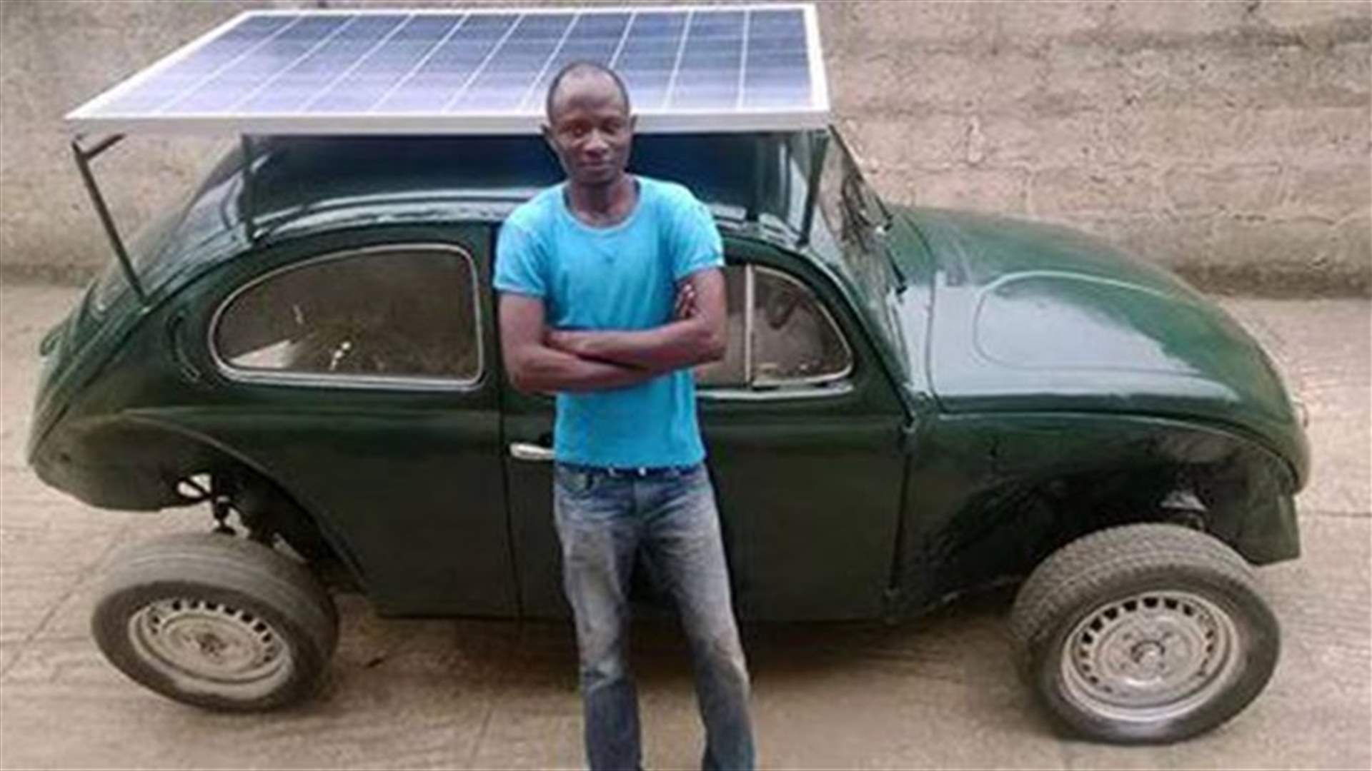 Man Creates Solar And Wind Powered Car! 