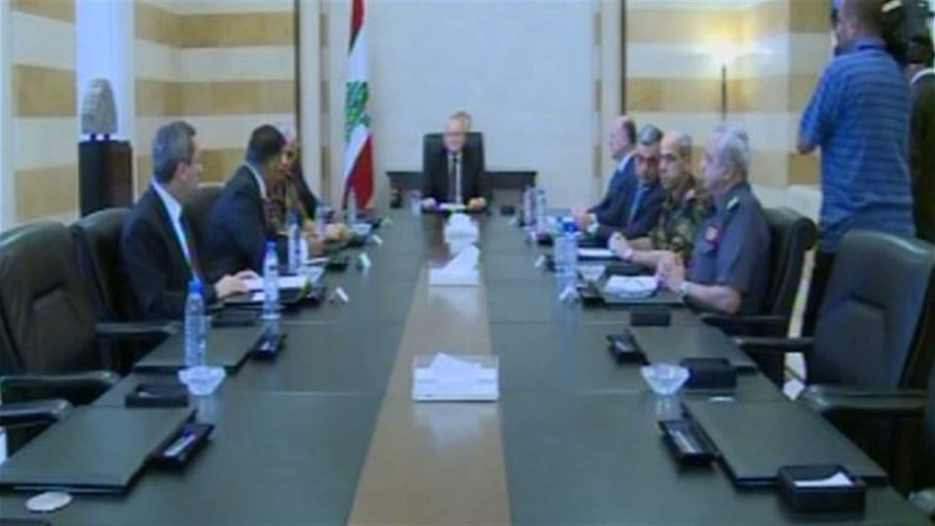 Security meeting held at Grand Serail 