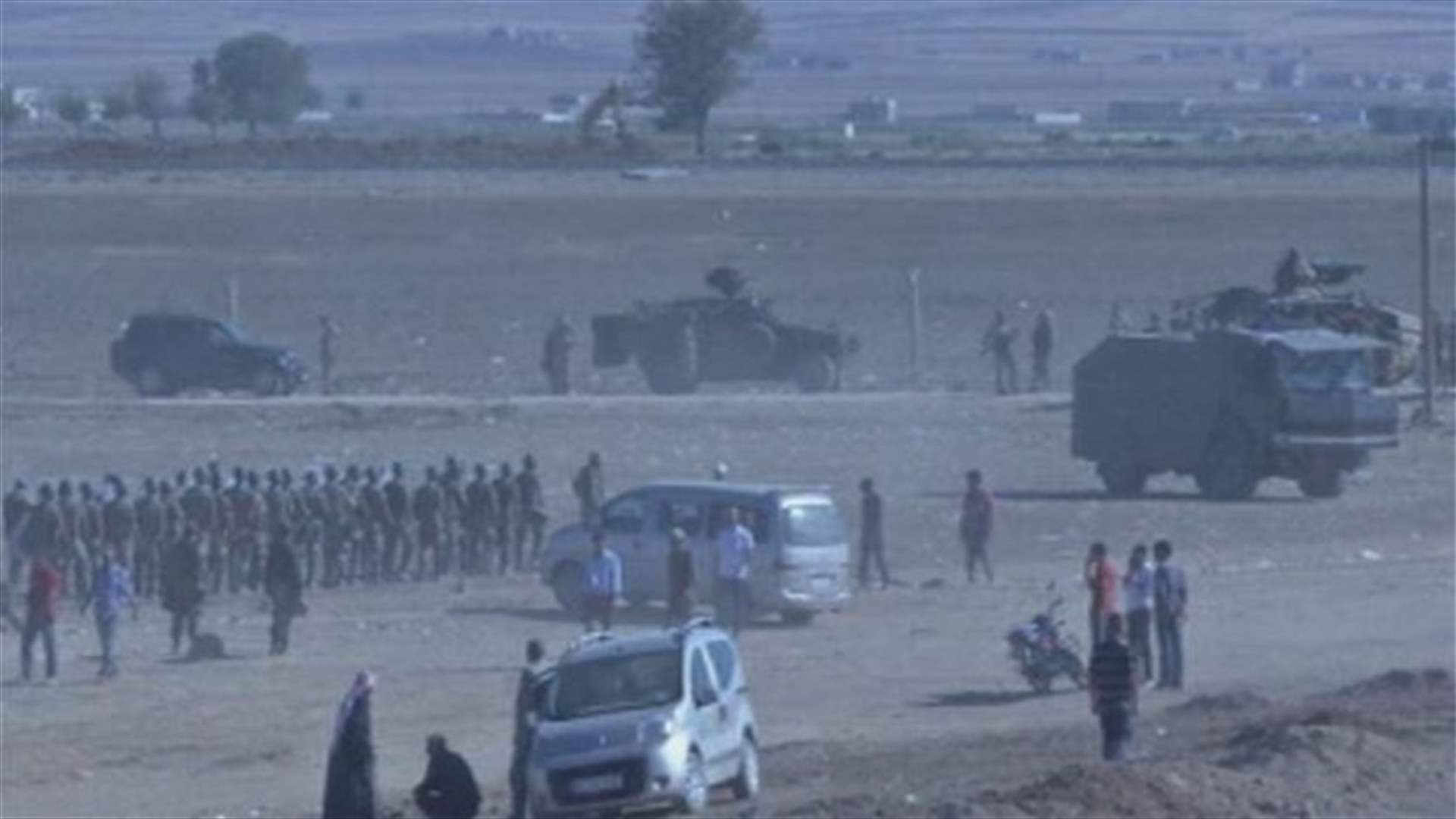 الأكراد يوقفون تقدم داعش باتجاه كوباني