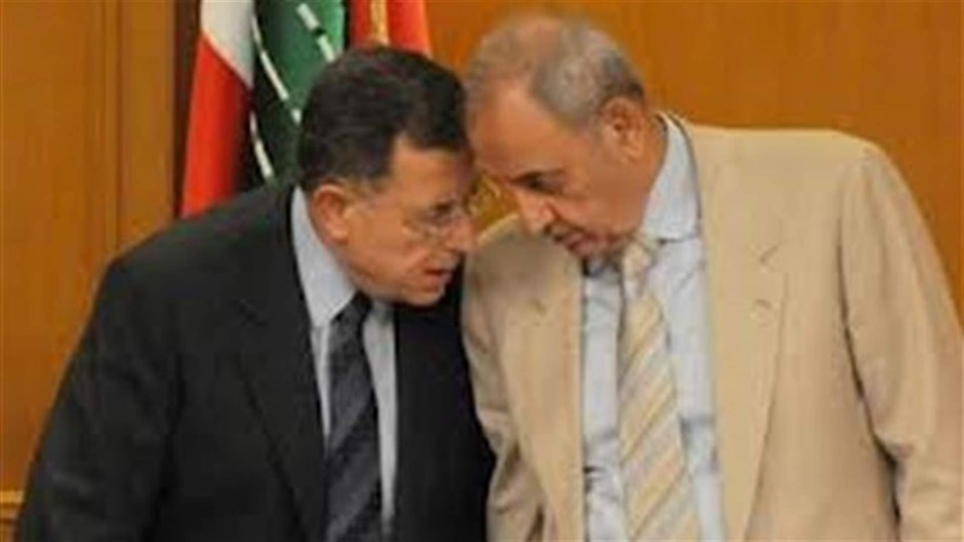 اجتماع بري السنيورة فتح الأفق الرئاسي المسدود