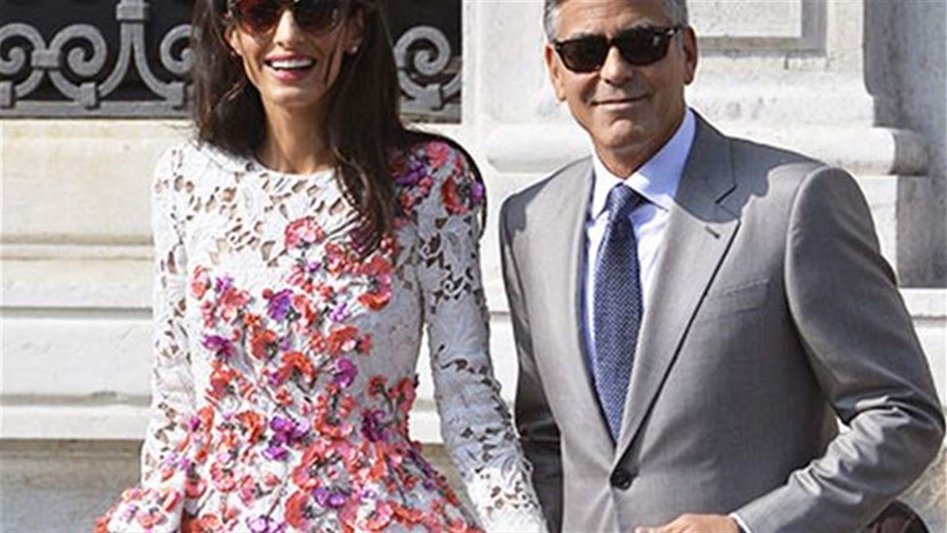 Amal Alamuddin And Georges Clooney Tie The Knot In Venice