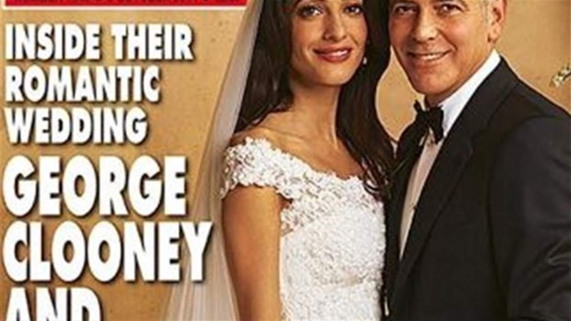 Amal Alamuddin's Fairy Tale Wedding Dress! 