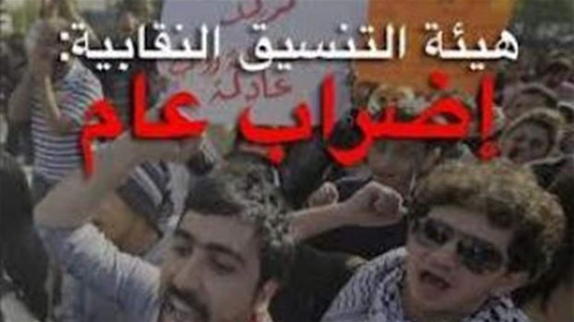 هيئة التنسيق تدعو لاقرار سلسلة تضمن حقوق القطاعات الوظيفية