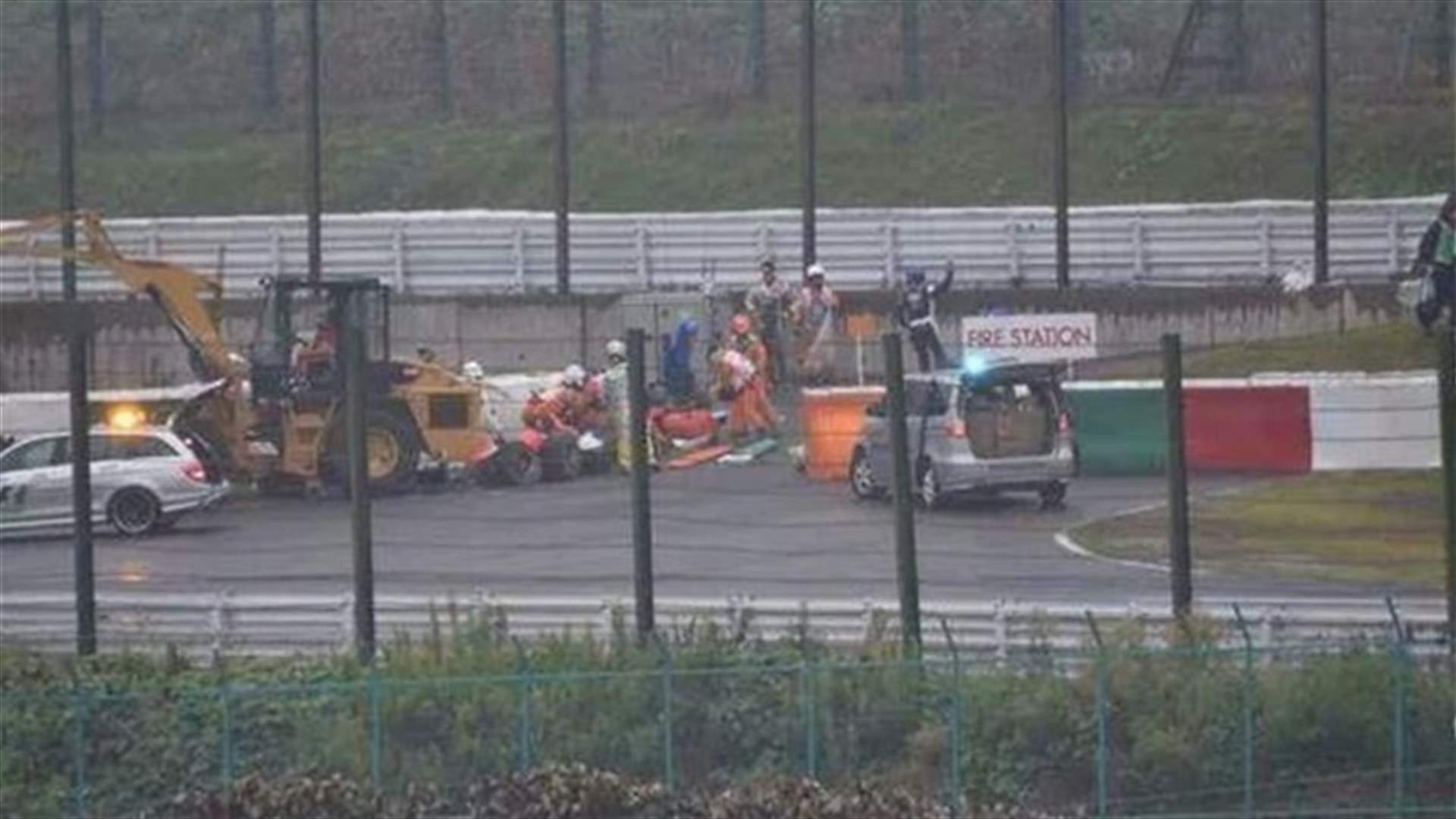 Bianchi unconscious after accident at Japanese GP