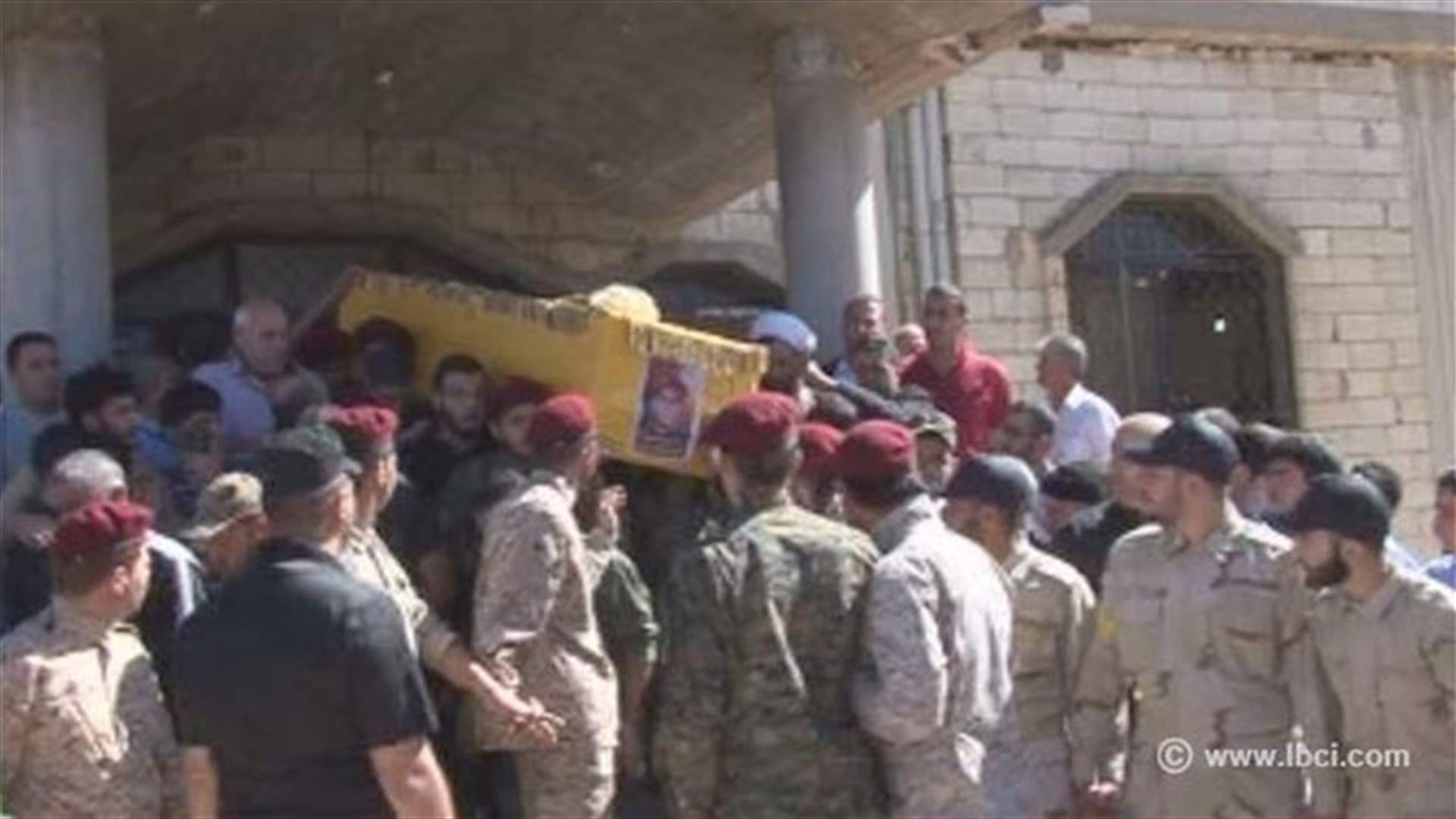 تشييع عنصر حزب الله "عمار عساف" 