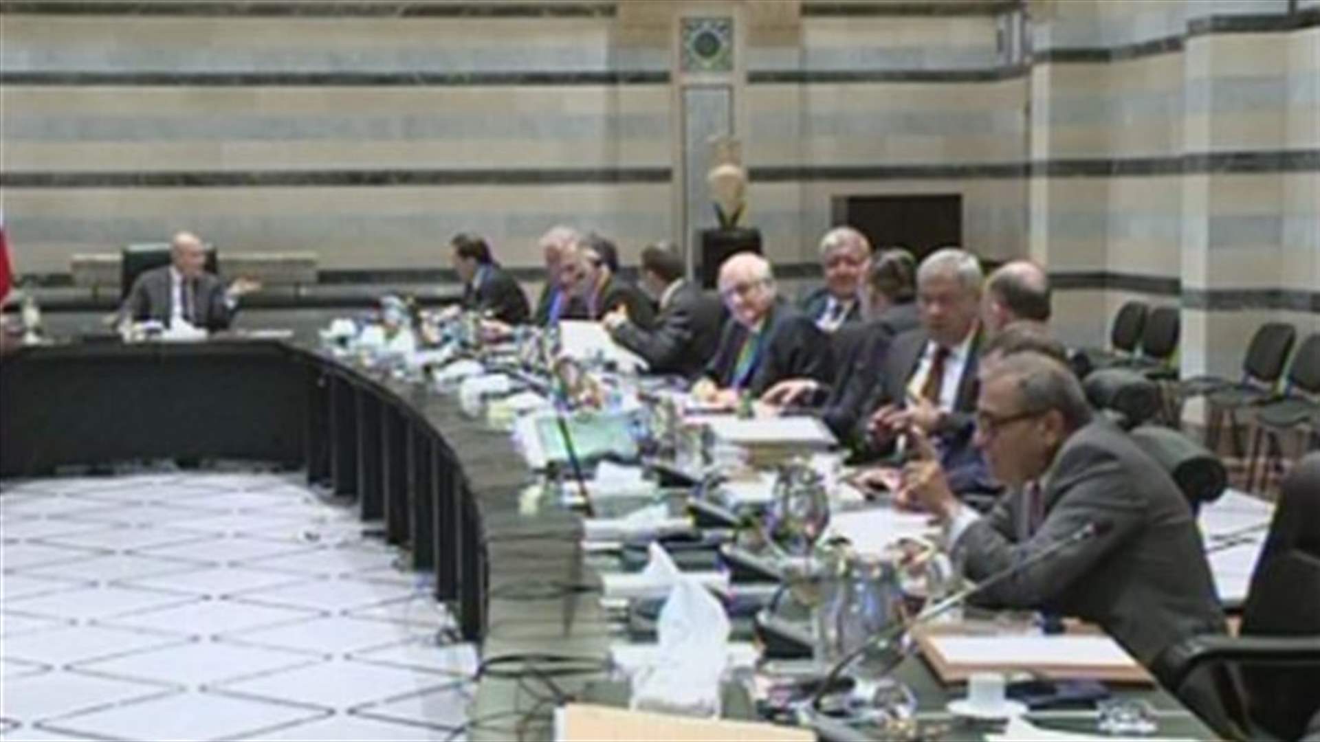 Cabinet session kicks off at Grand Serail