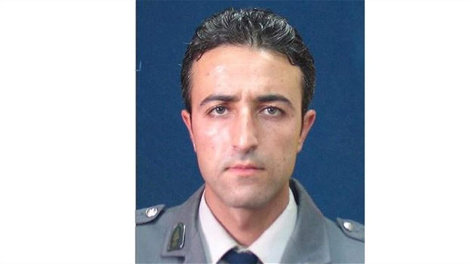 قوى الأمن نعت الرقيب اول محمد حسين سلامي