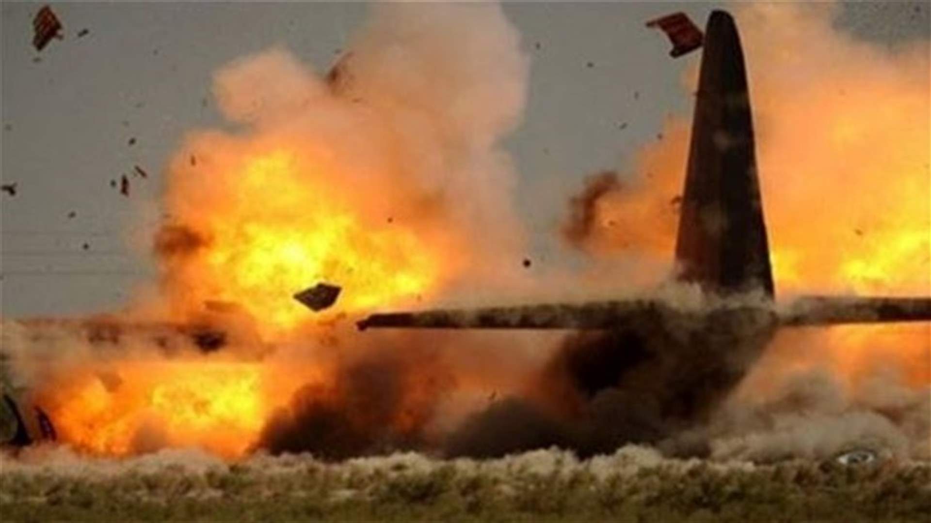 قتيلان بتحطم طائرة عسكرية جزائرية 