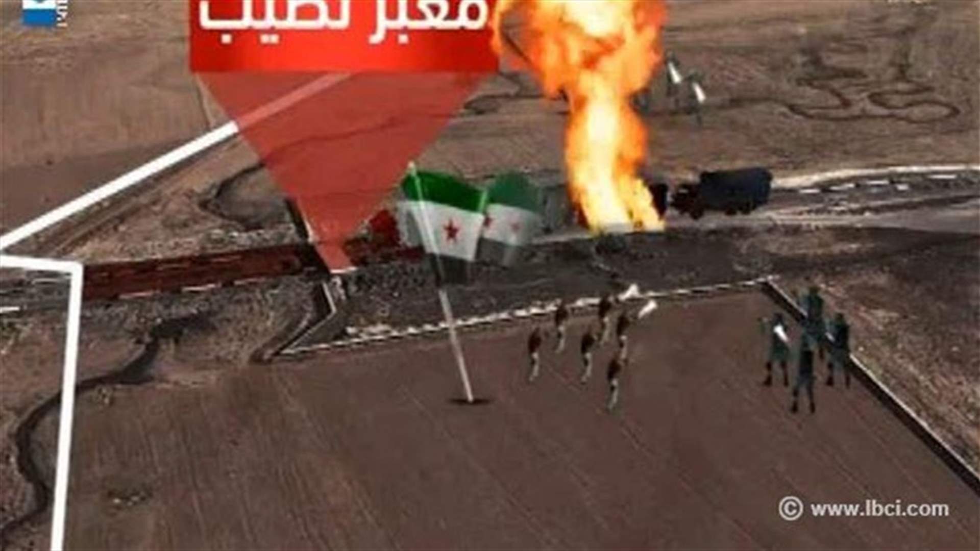 REPORT: Trucks transporting goods from Bekaa caught up in a battle at Syria-Jordan border