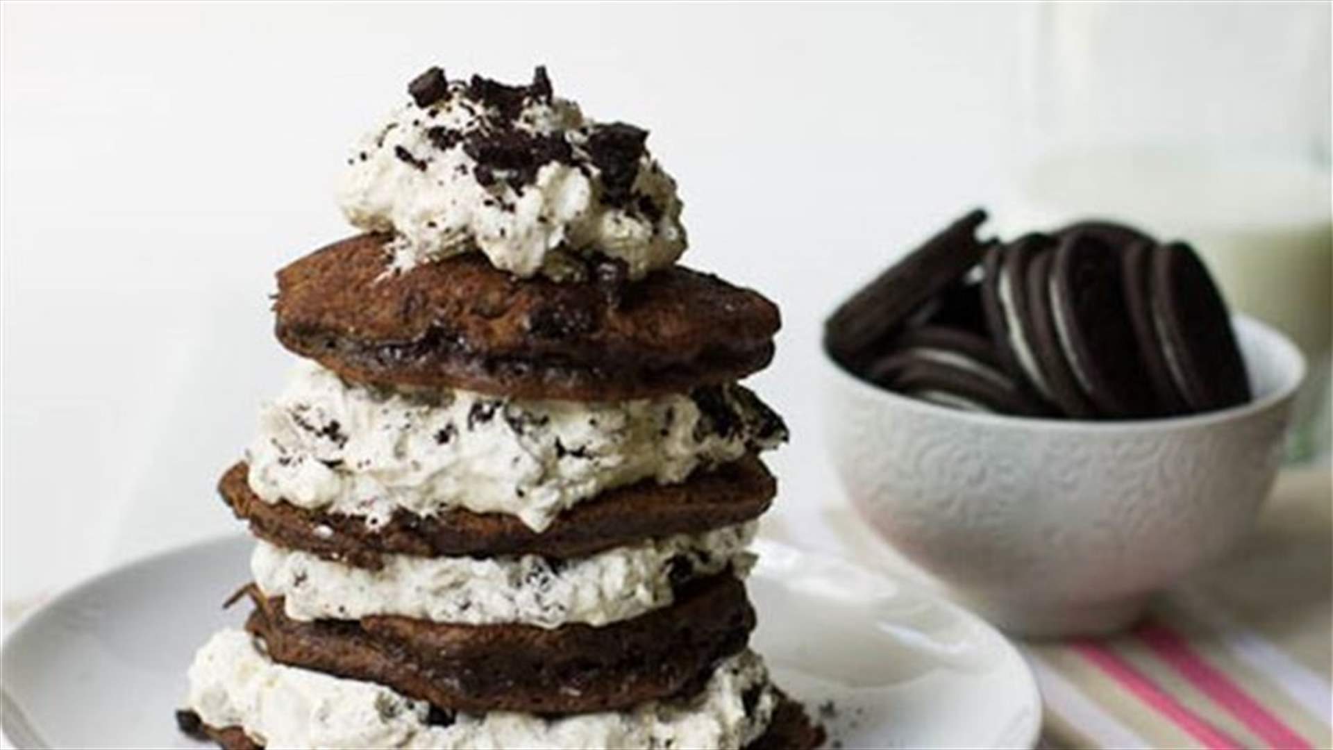 Oreo Pancakes Recipe 