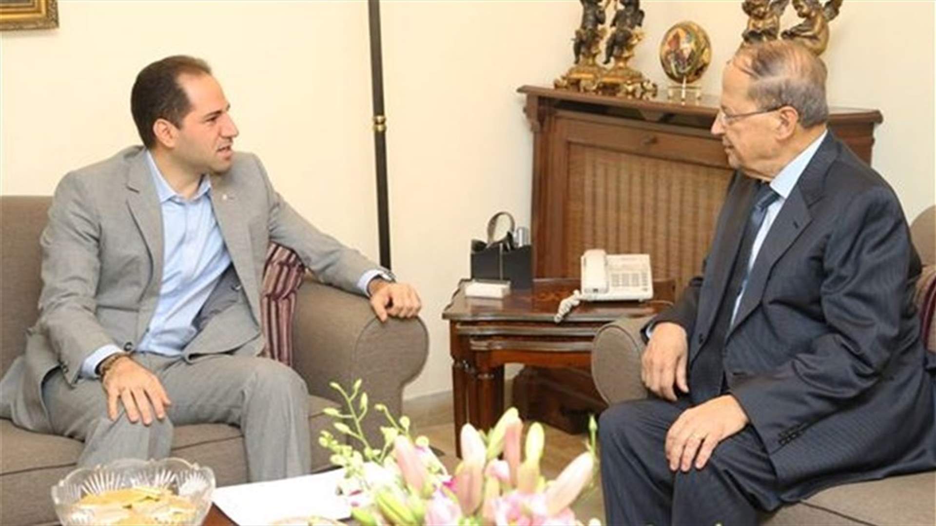 Gemayel describes meeting with Aoun as “excellent”