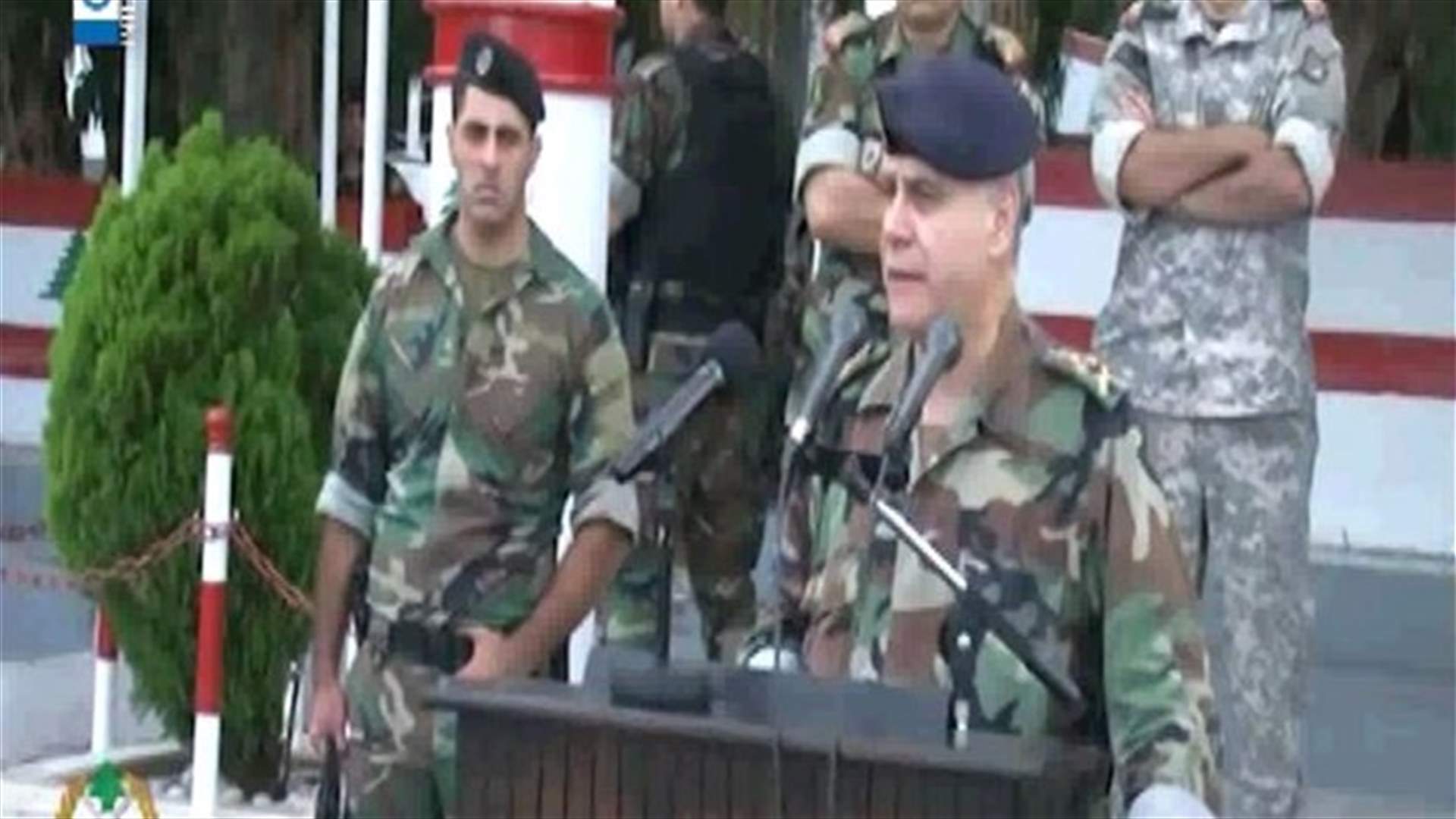 REPORT: Army chief inspects army checkpoints in Tripoli and Akkar