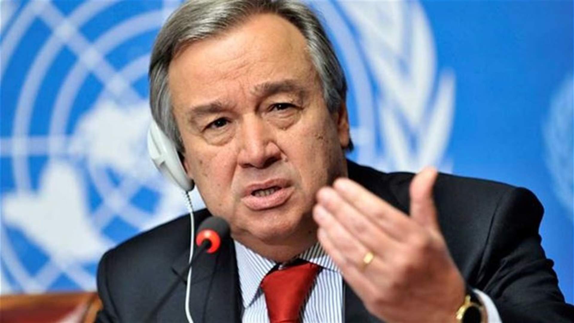 UNHCR director Guterres attacks West for not helping MidEast refugee crisis 