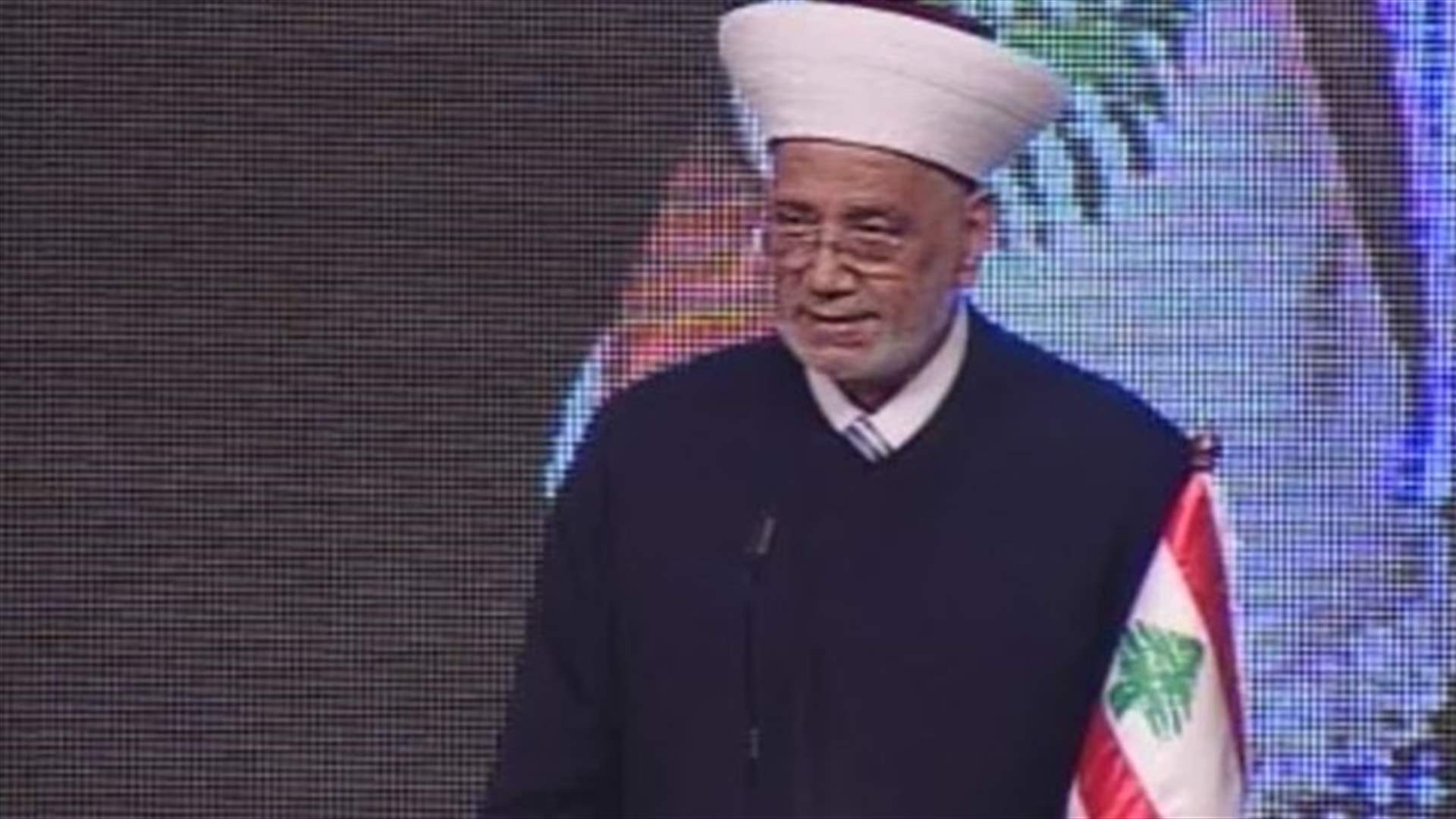 المفتي دريان : لا نريد ان نرى تسهيلات خارجية لهجرة المسيحيين