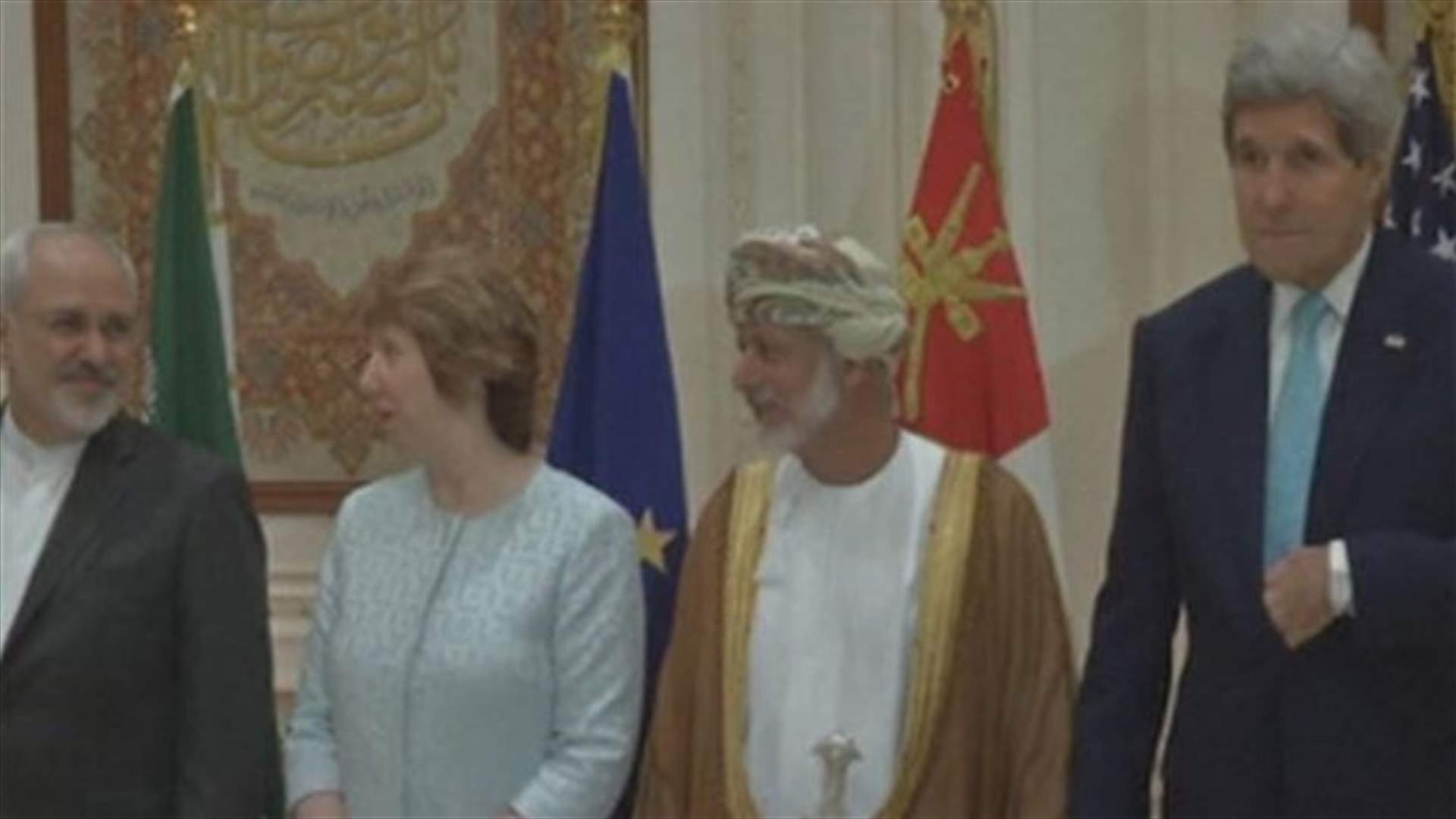 محادثات بين كيري وظريف في مسقط