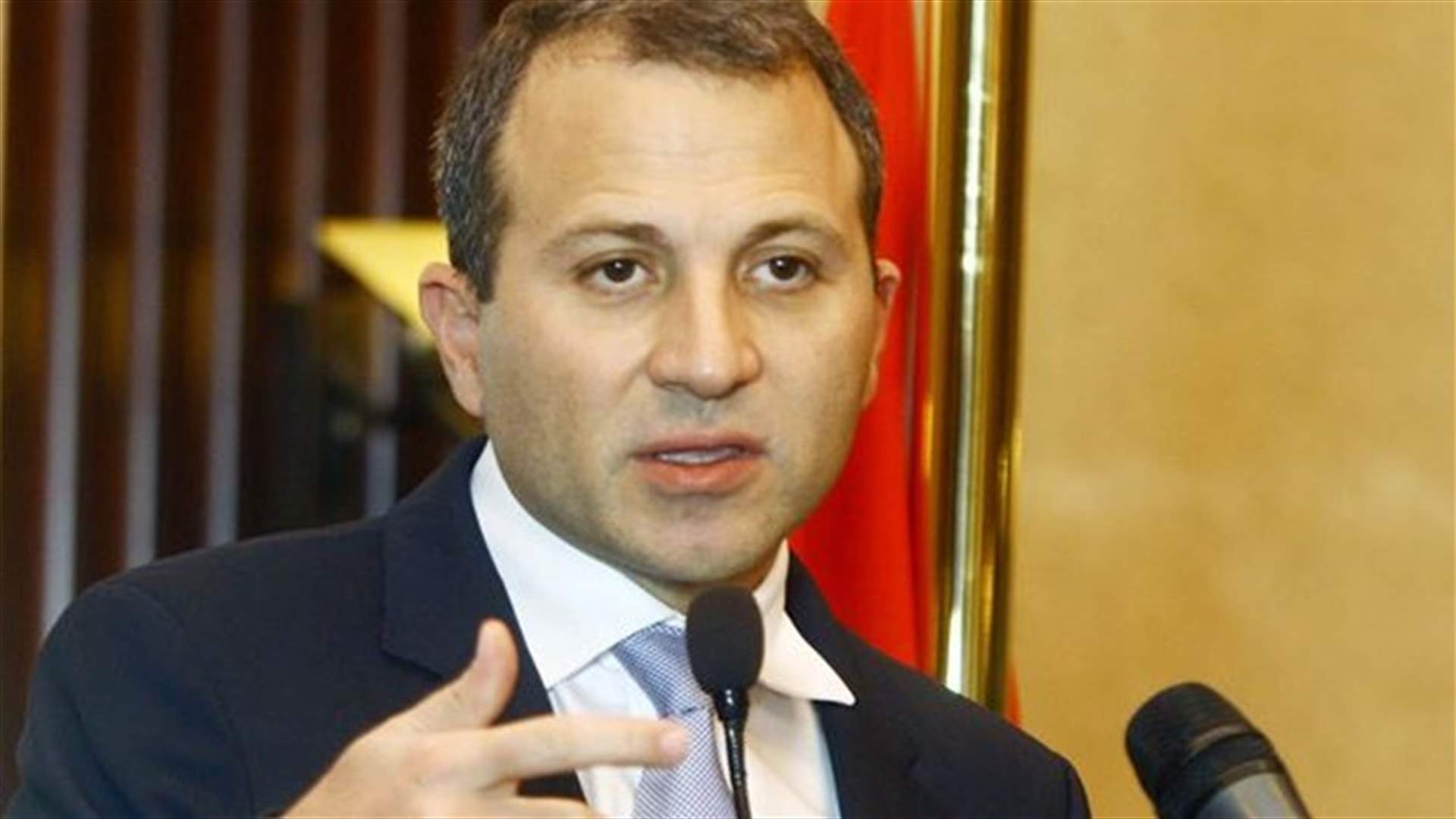 باسيل من أبو ظبي: تحييد لبنان لا يعني أنه ليس لديه موقف 