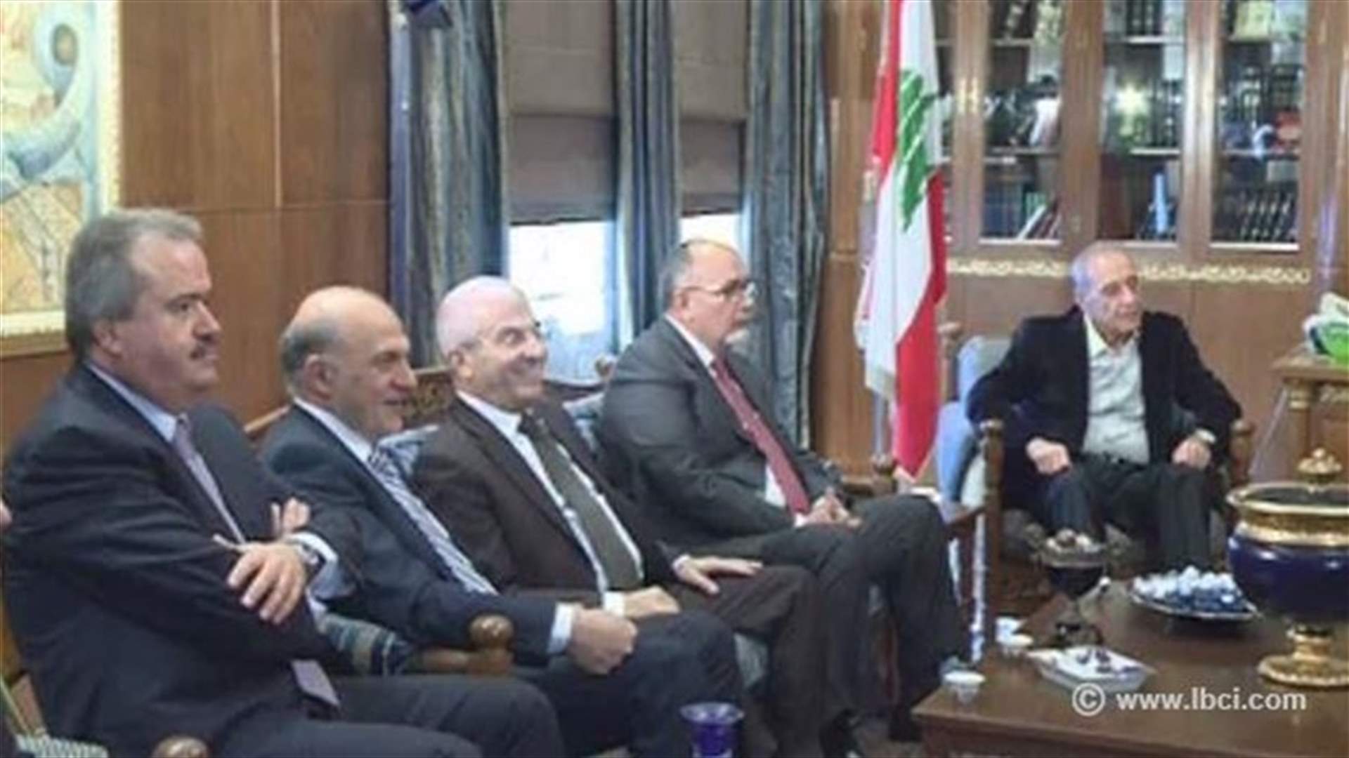 بري بلقاء الأربعاء: هناك 3 مظلات لحماية لبنان