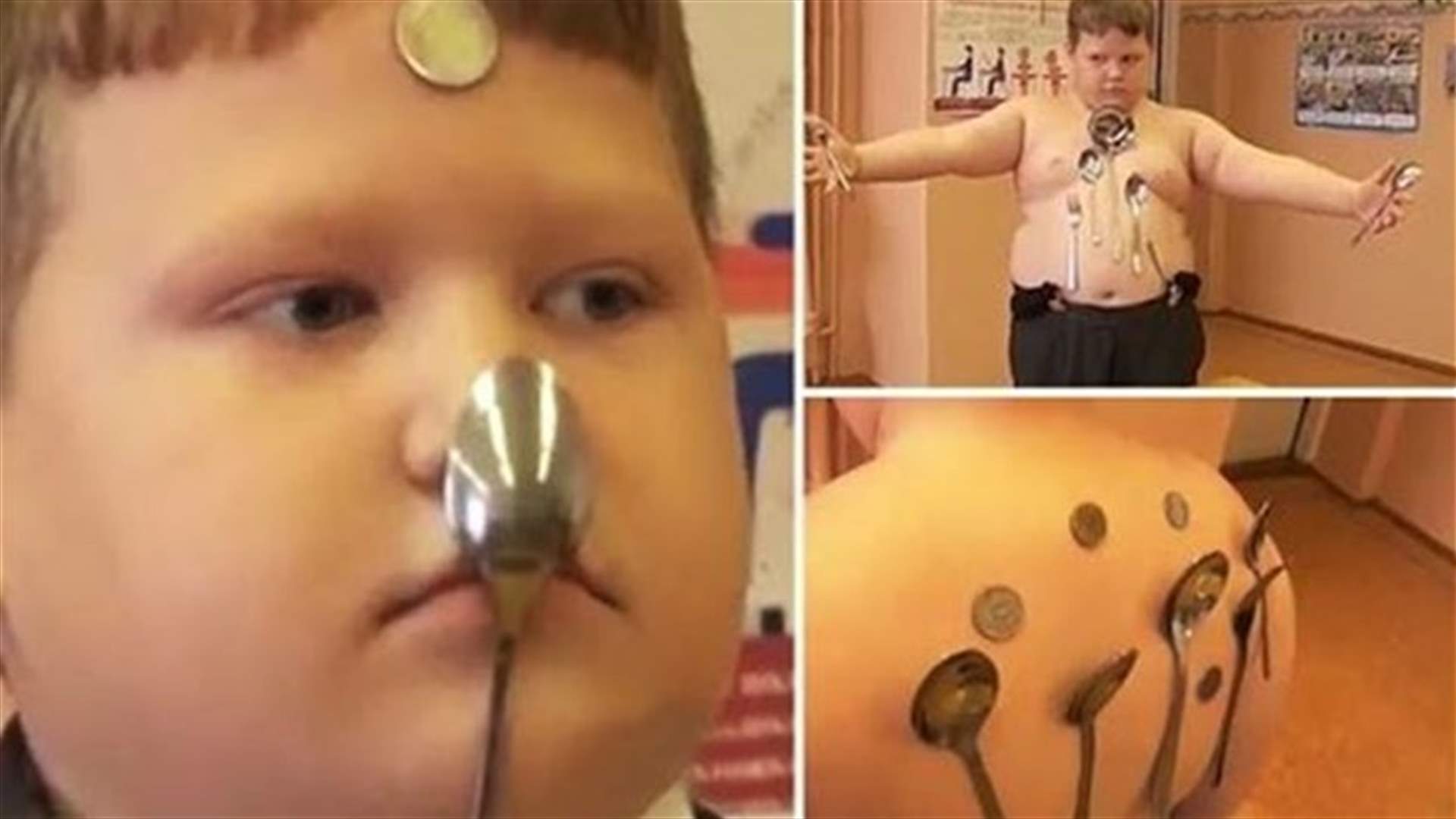 [VIDEO] Russian Schoolboy Has Magnetic Superpowers!