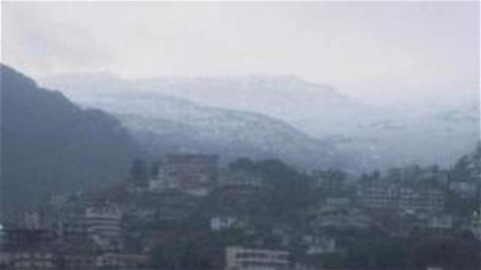 الثلوج غطت جبل الأربعين في الضنية