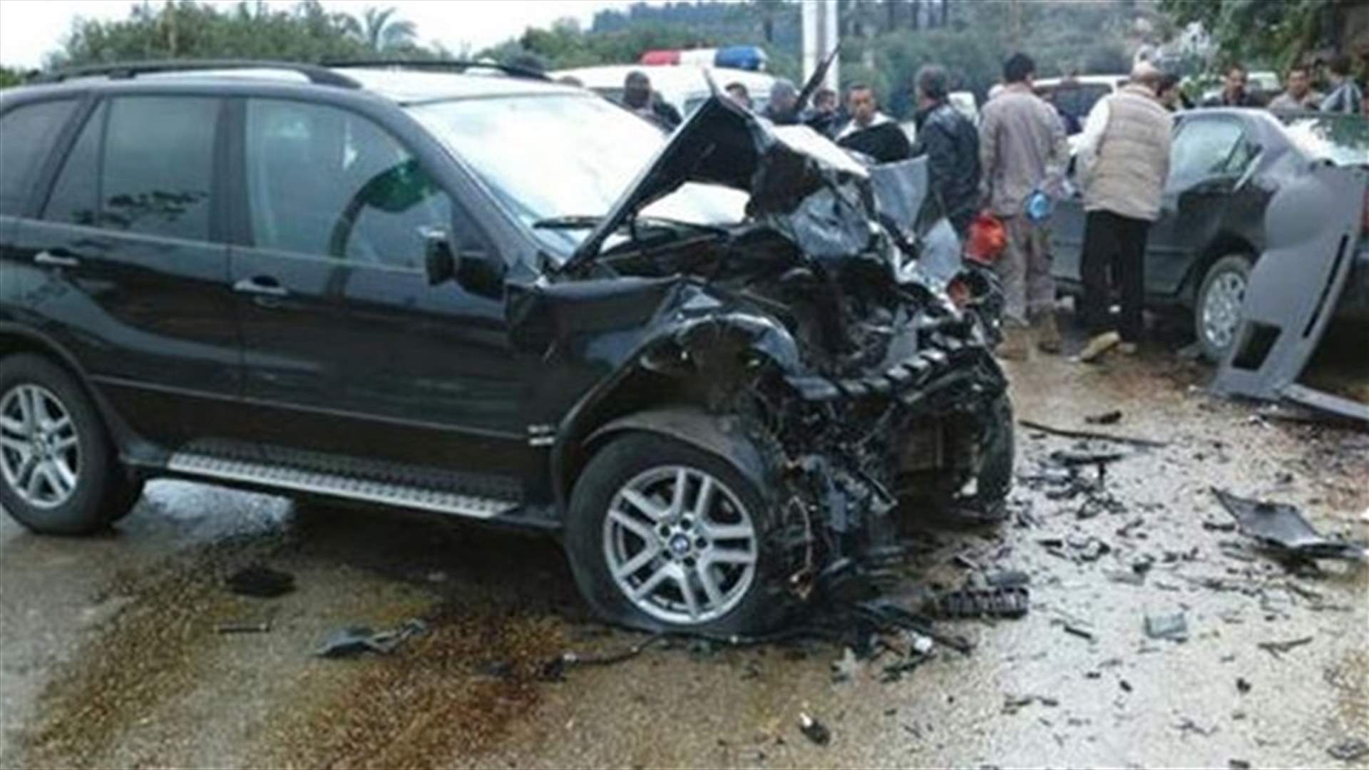 جرحى في حادث سير على طريق الزهراني النبطية