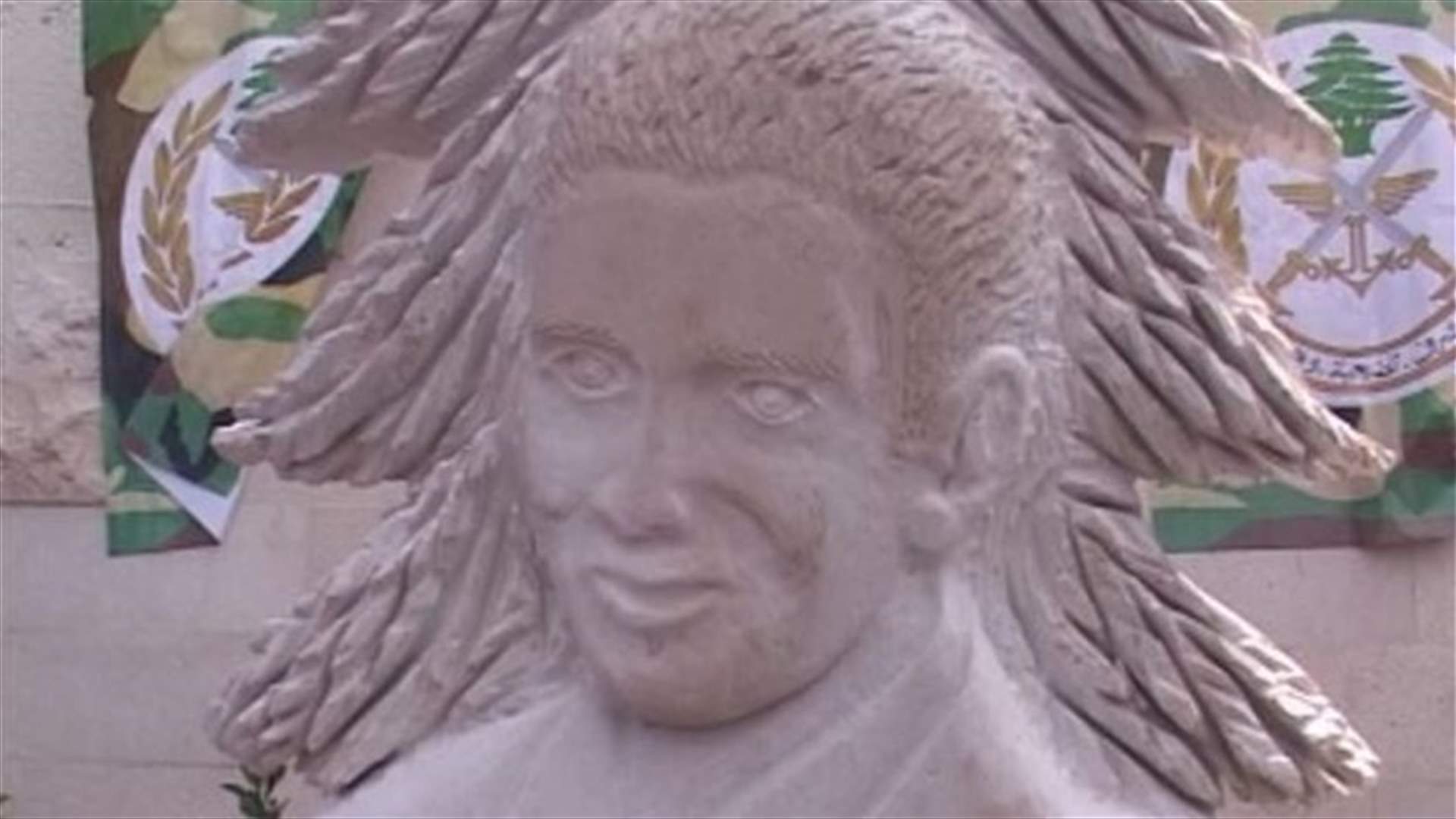 ازاحة الستار عن نصب تذكاري للشهيد حمود الذي سقط في معارك عرسال
