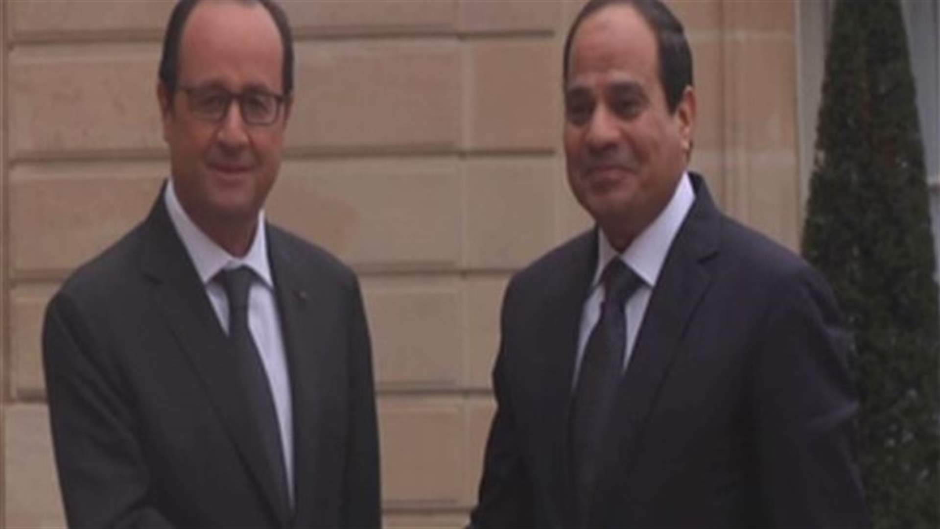 السيسي في الاليزيه