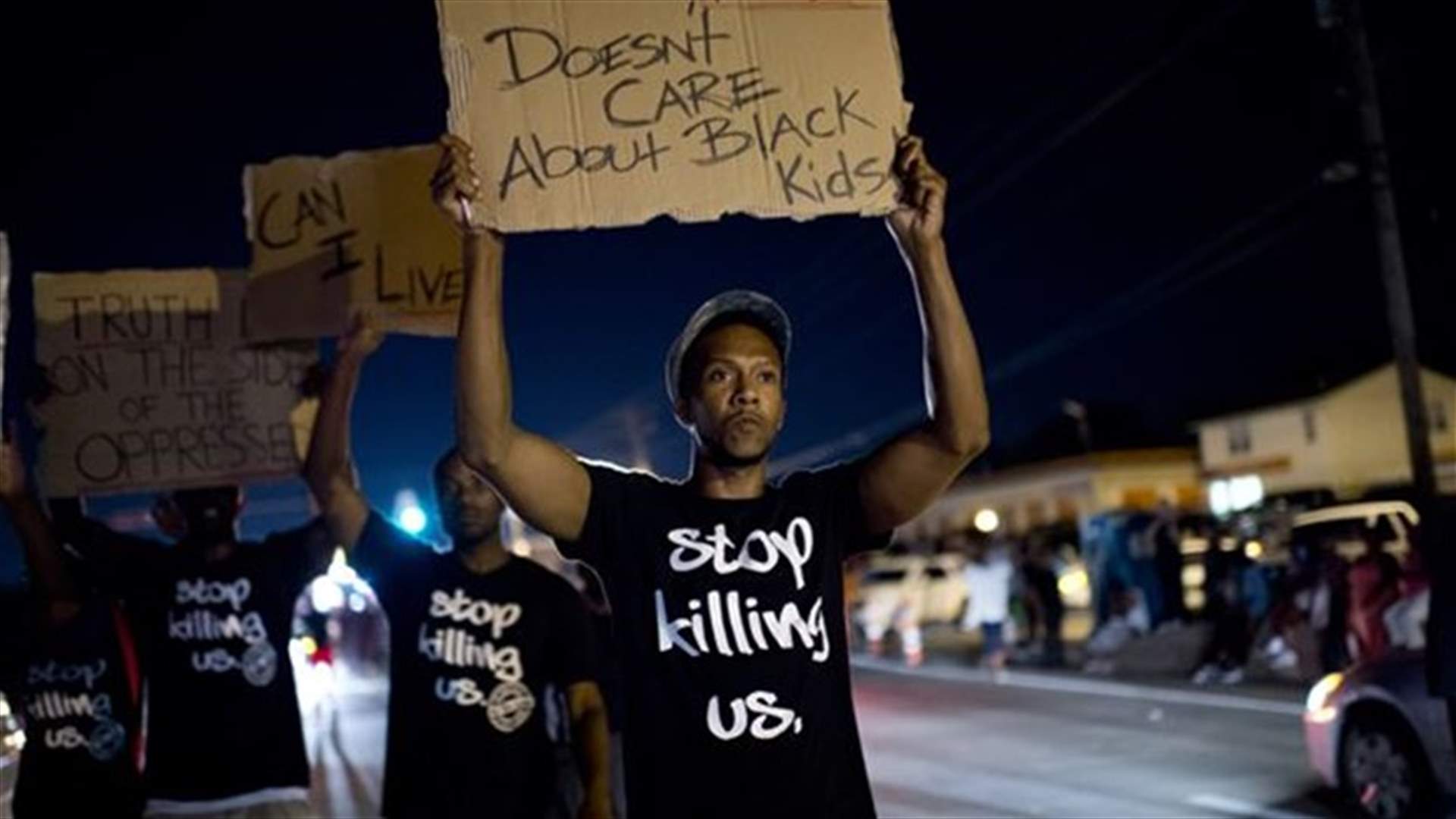 15 arrested at demonstration in Ferguson