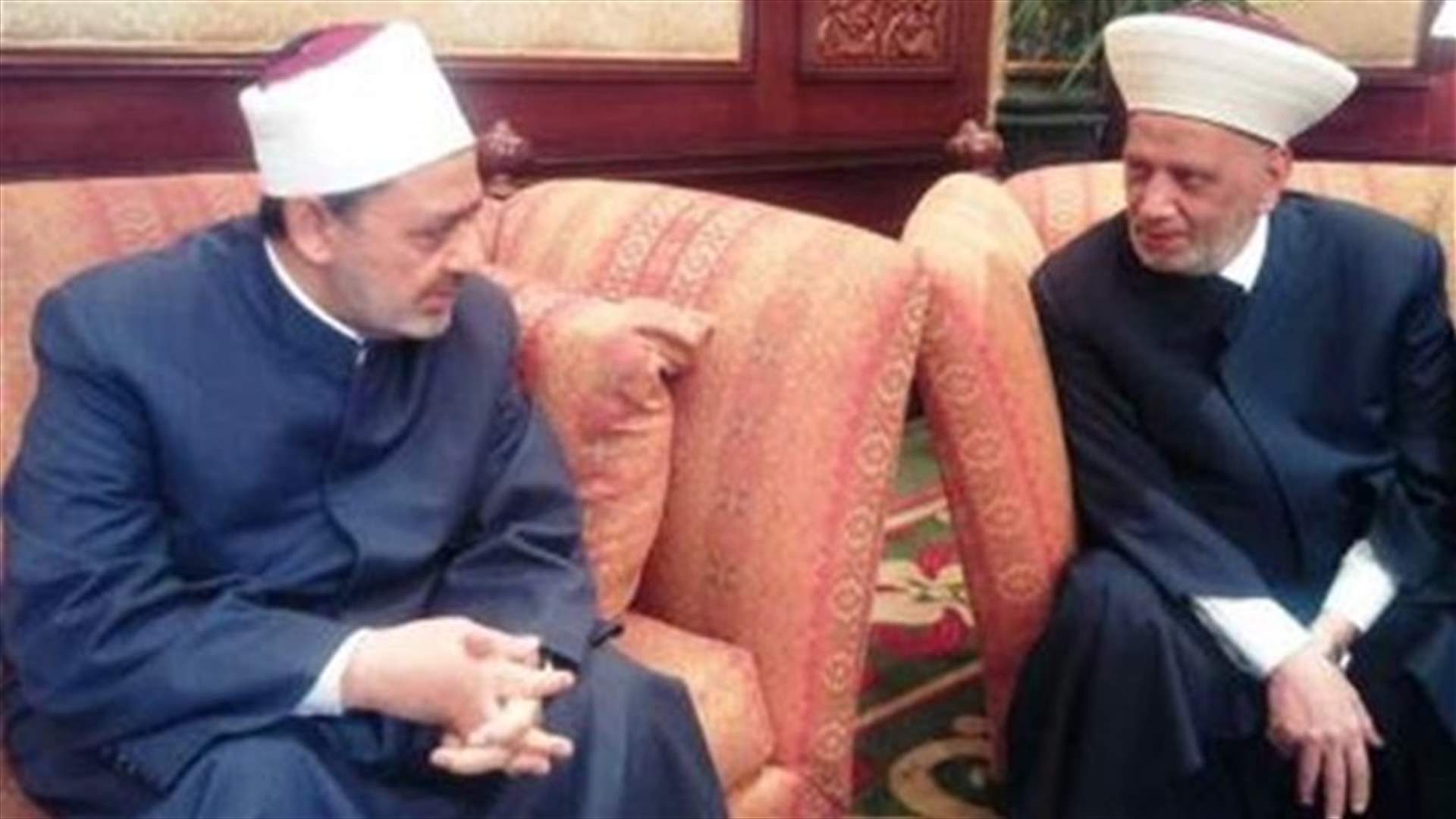 دريان من القاهرة:اي استهداف للجيش اجرام وارهاب لا يقره اي دين