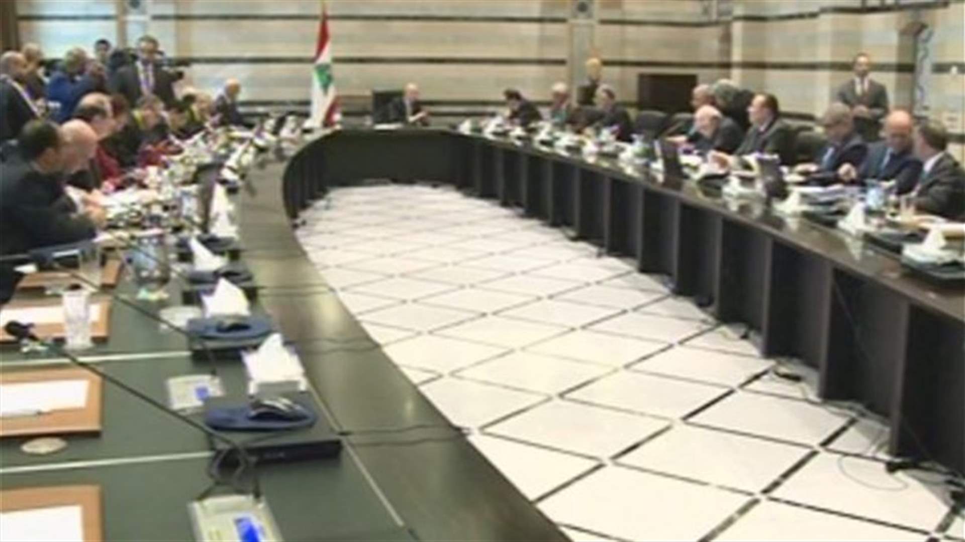 REPORT: Cabinet session convenes in a regular session at Grand Serail