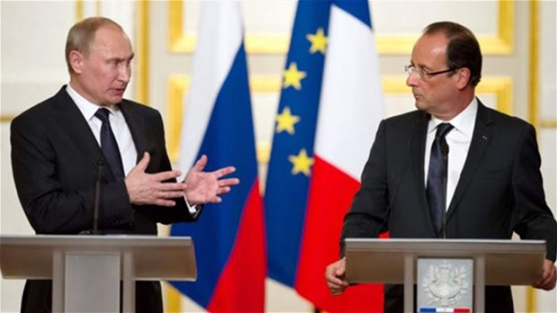 France's Hollande tells Putin he wants to discuss Ukraine crisis