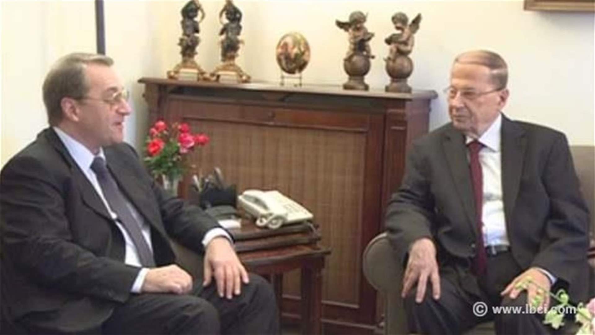 REPORT: Bogdanov’s tour on Lebanese leaders continues