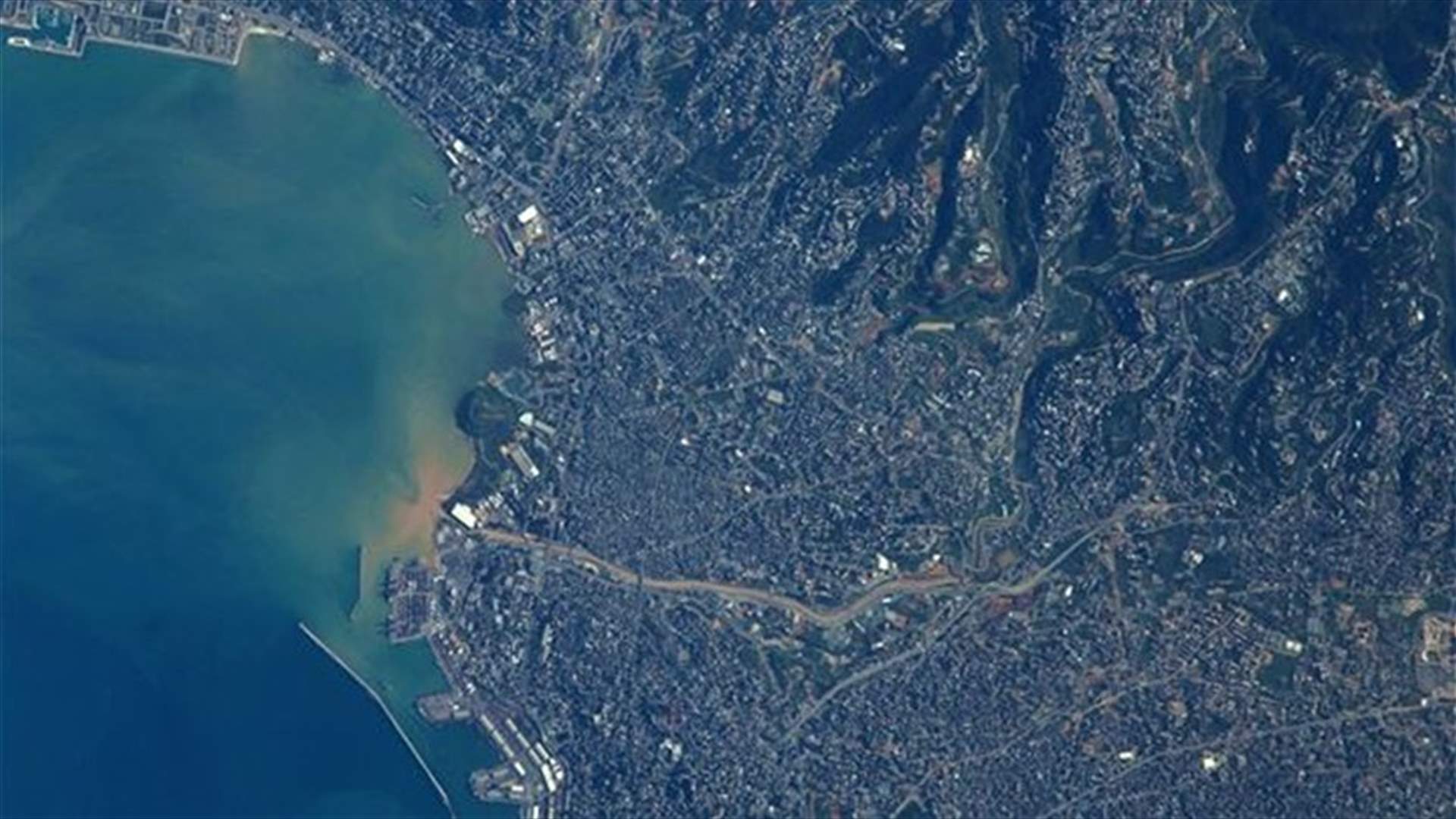 Beirut As Seen From The International Space Station
