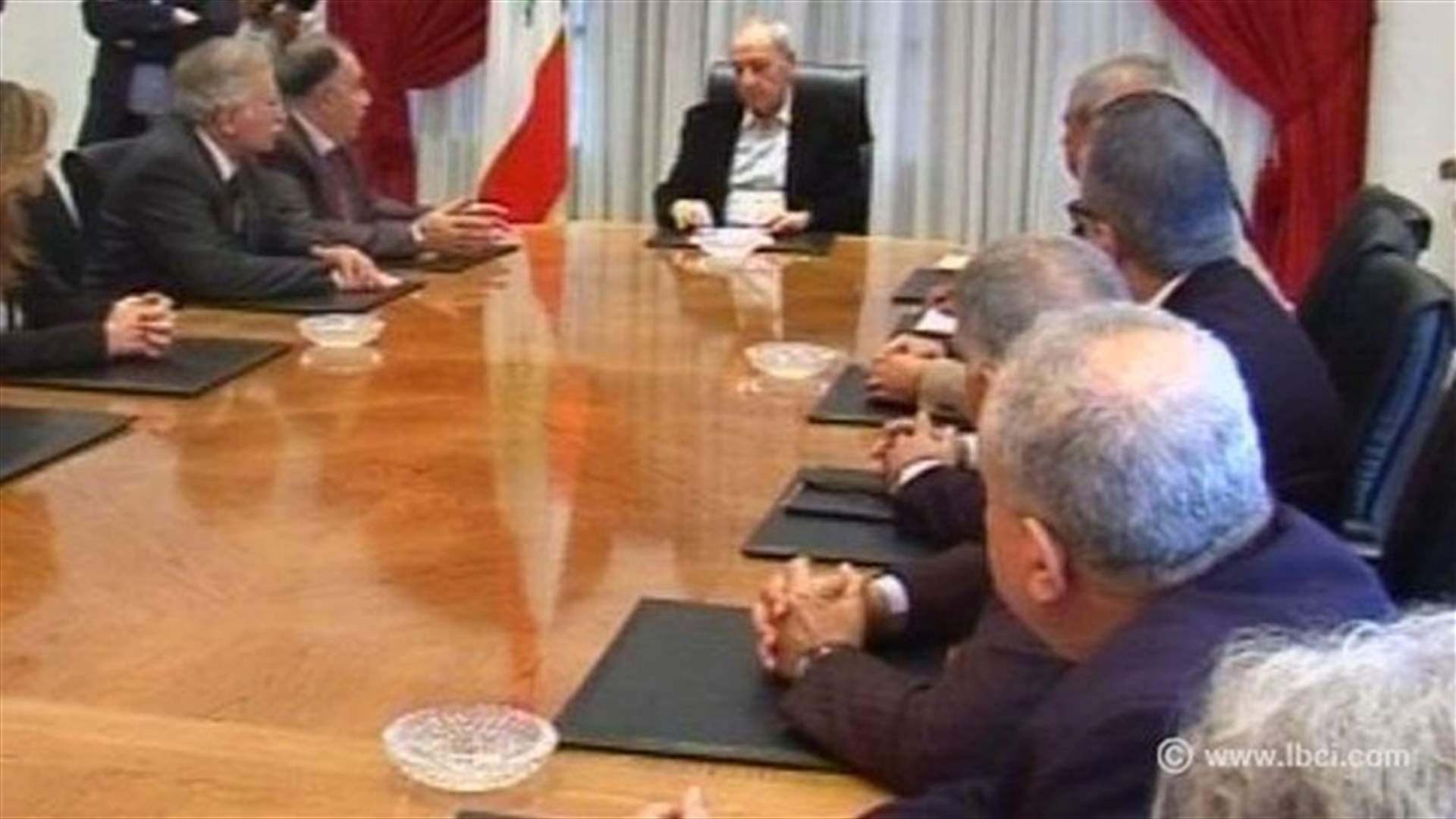 بري اجتمع مع لجنة المؤتمر الوطني للدفاع عن حقوق المستأجرين