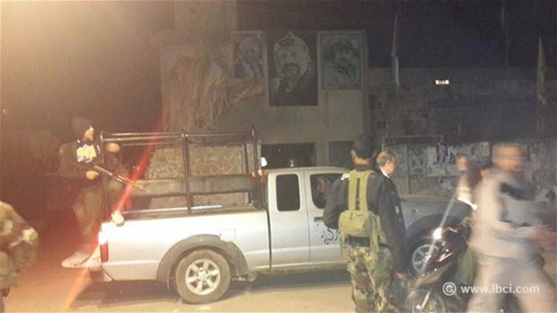 بالصور ـ توقيف احد المشاركين باطلاق النار في اشكال تعميرعين الحلوة