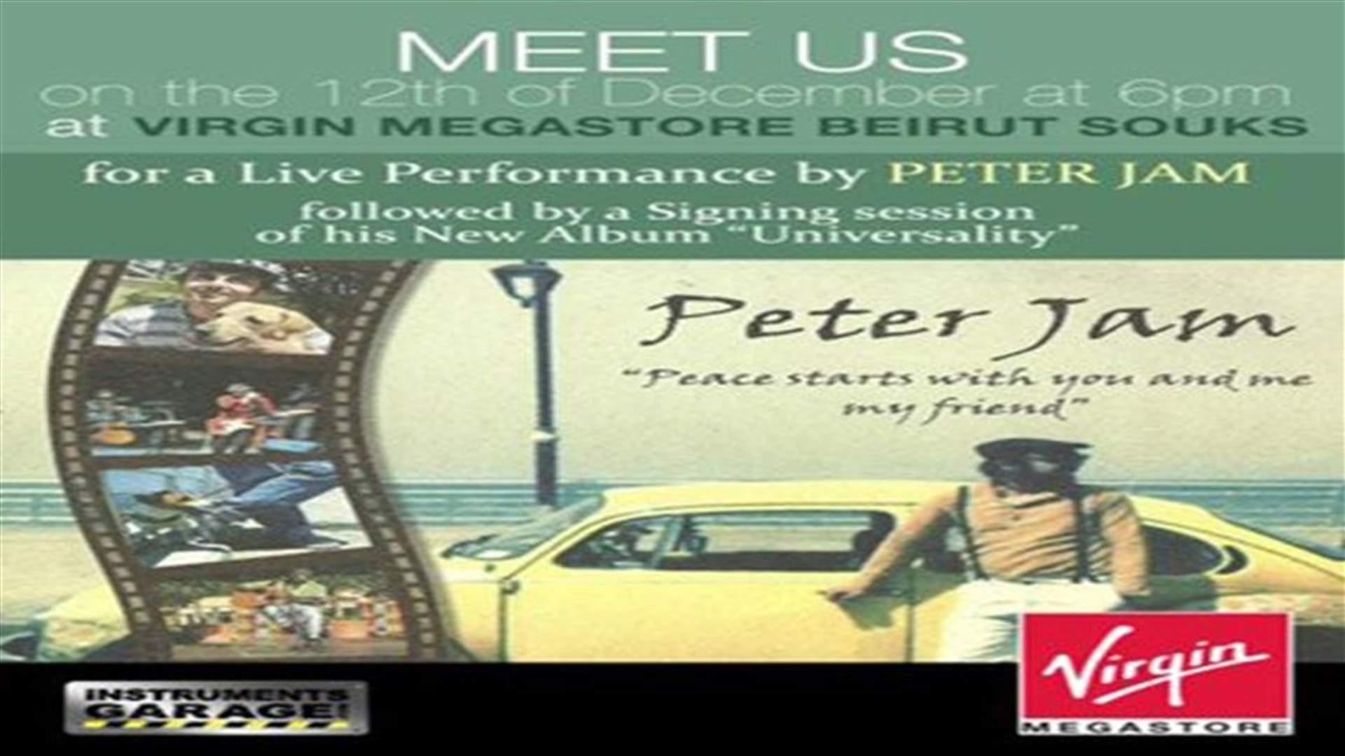 [VIDEO] Lebanese Artist Peter Jam Imagines A Better Lebanon 
