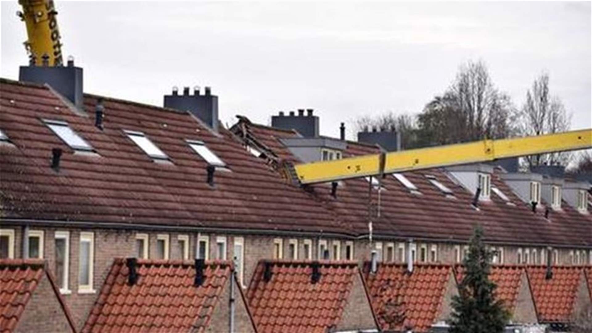 Dutch man crashes crane into house during marriage proposal, crashes again during rescue operations