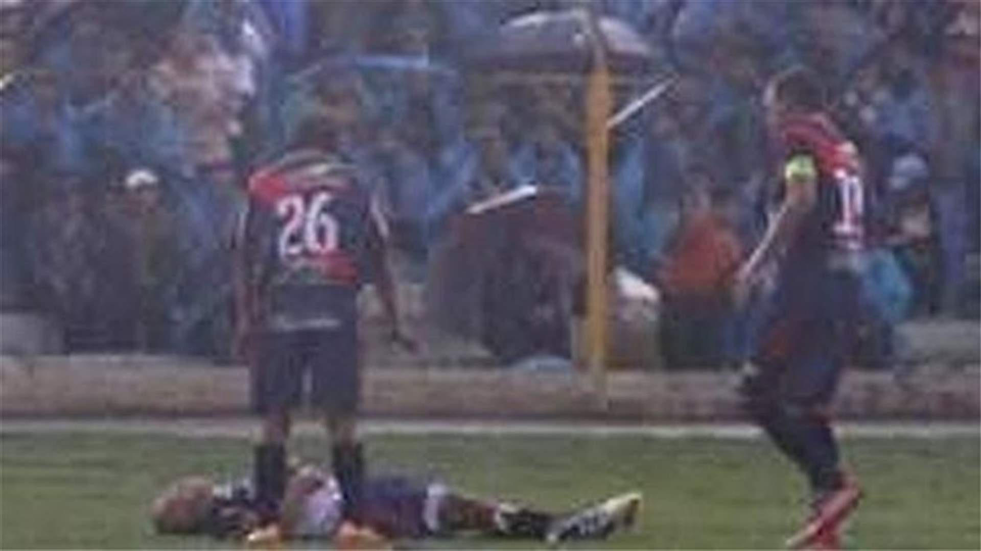 [VIDEO] Peruvian Football Player Struck By Lightning During Match, Makes Recovery
