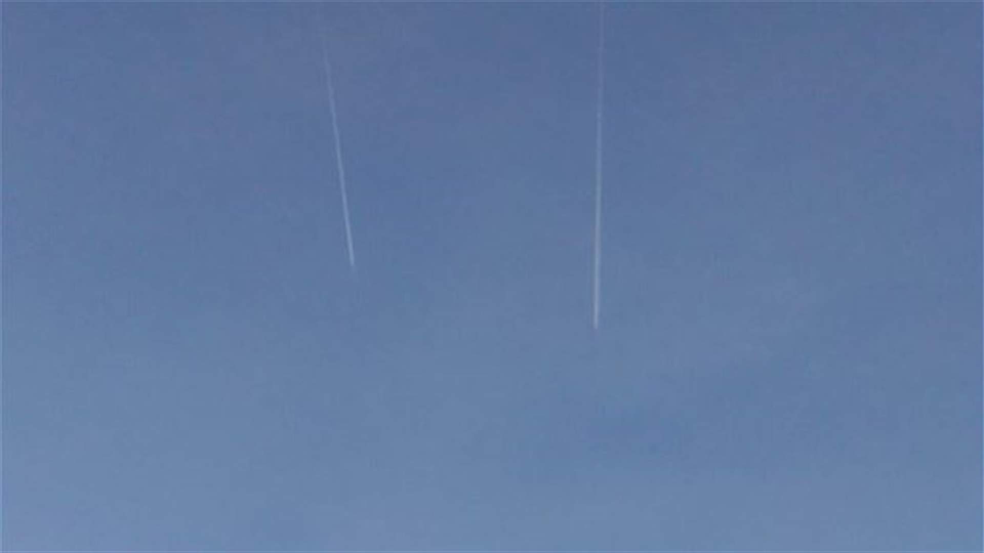 تحليق للطيران الحربي الاسرائيلي في أجواء الجنوب والبقاع