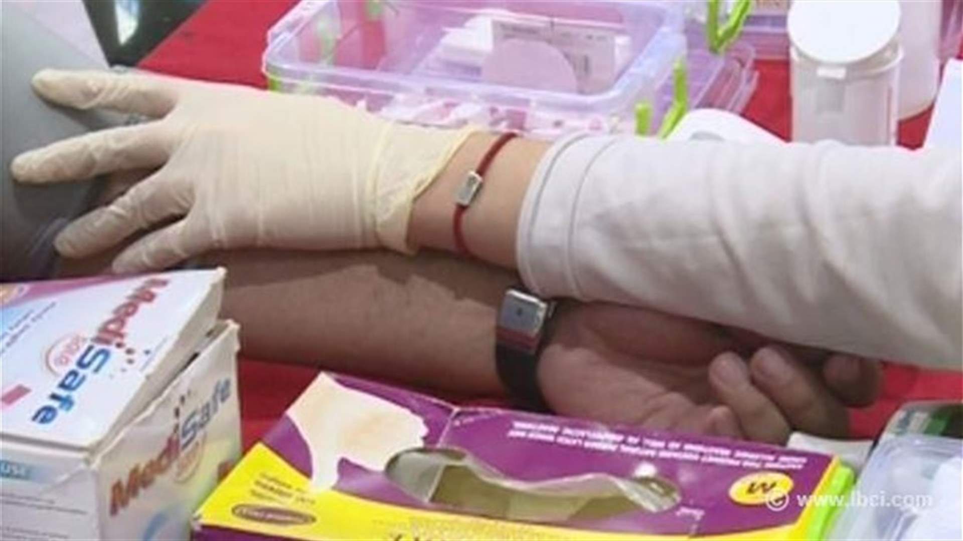 حملة تبرع بالدم بمناسبة عيد الميلاد