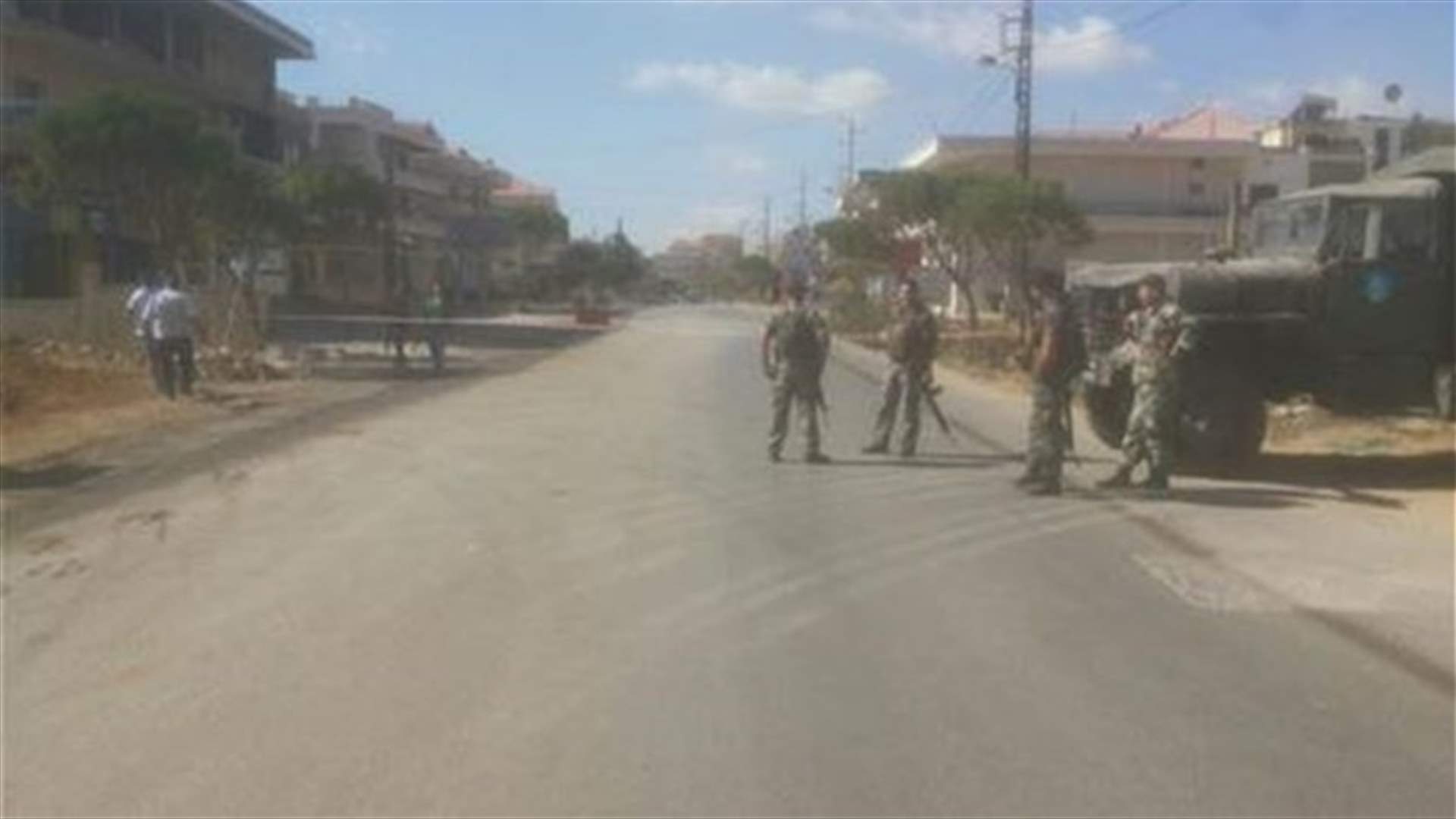 جريحان بإشكال في قب الياس