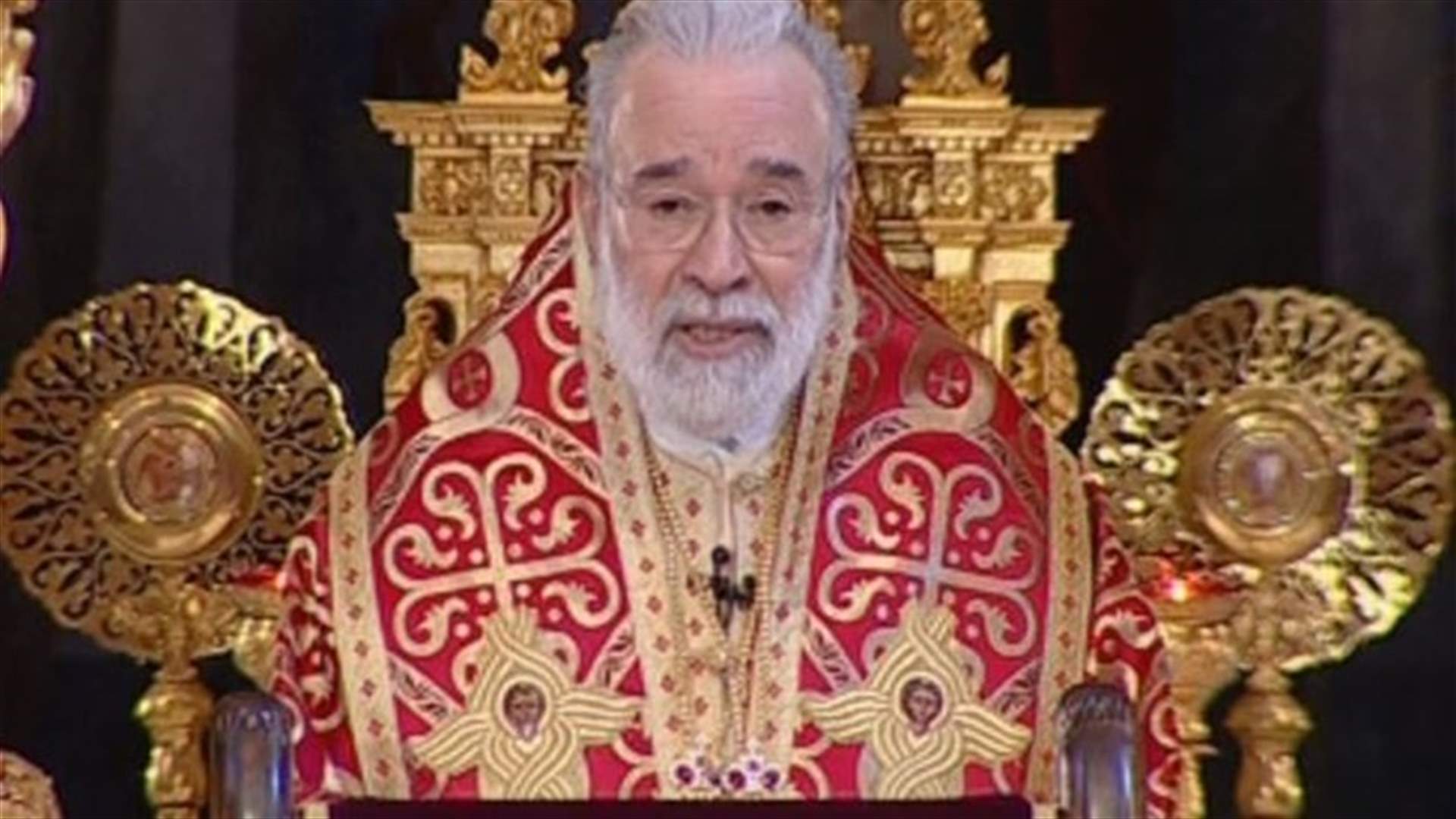 Bishop Aoude says politicians should abandon their personal interests