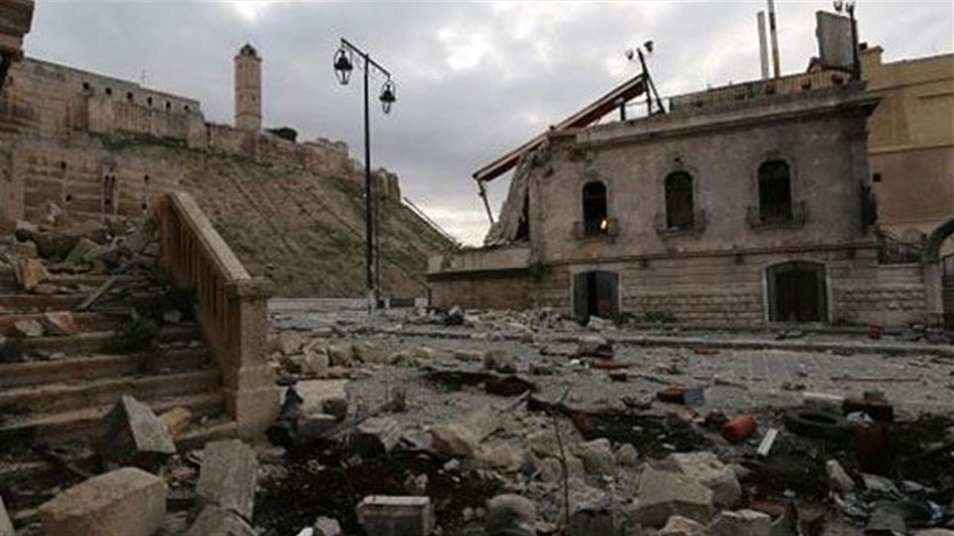 سبعة قتلى في تفجير نفق قرب قلعة حلب