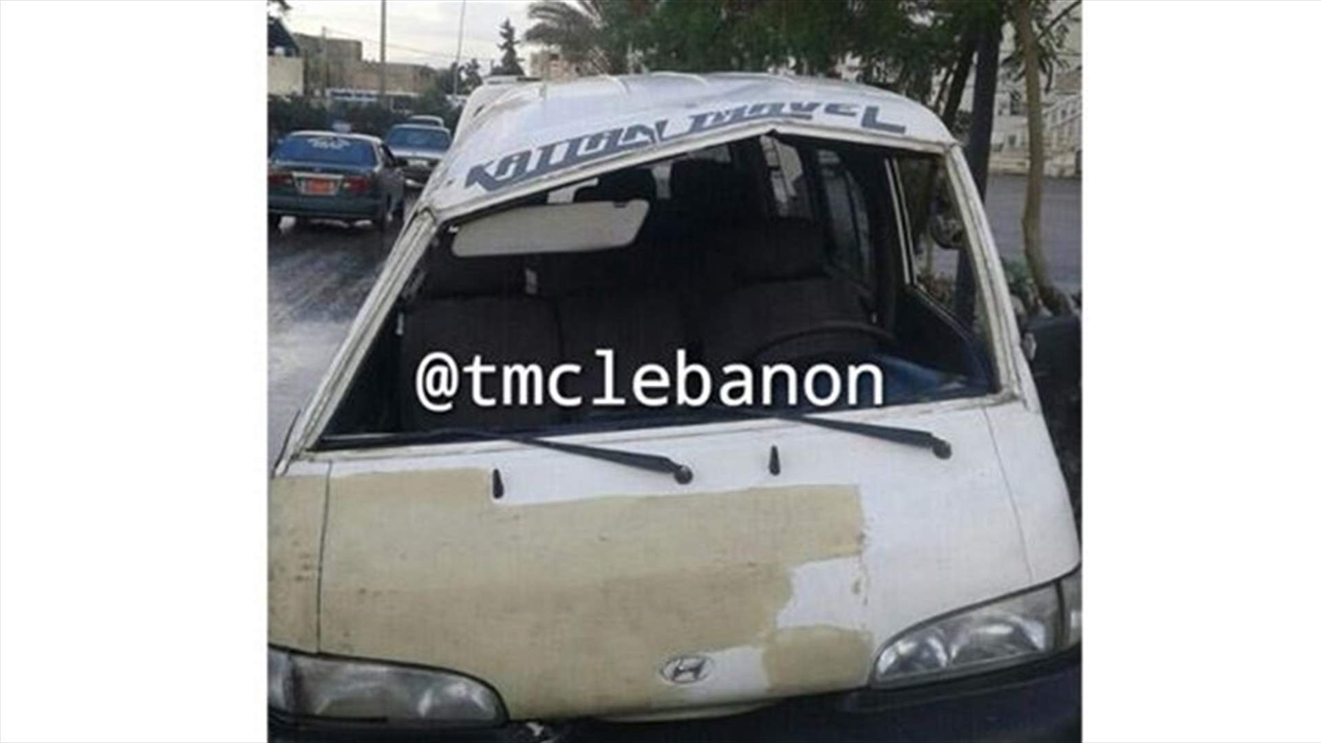 انقلاب فان على طريق عام خلدة