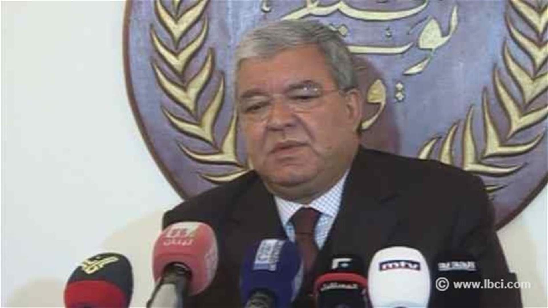 Interior Minister says Lebanon unable to cope with more refugees