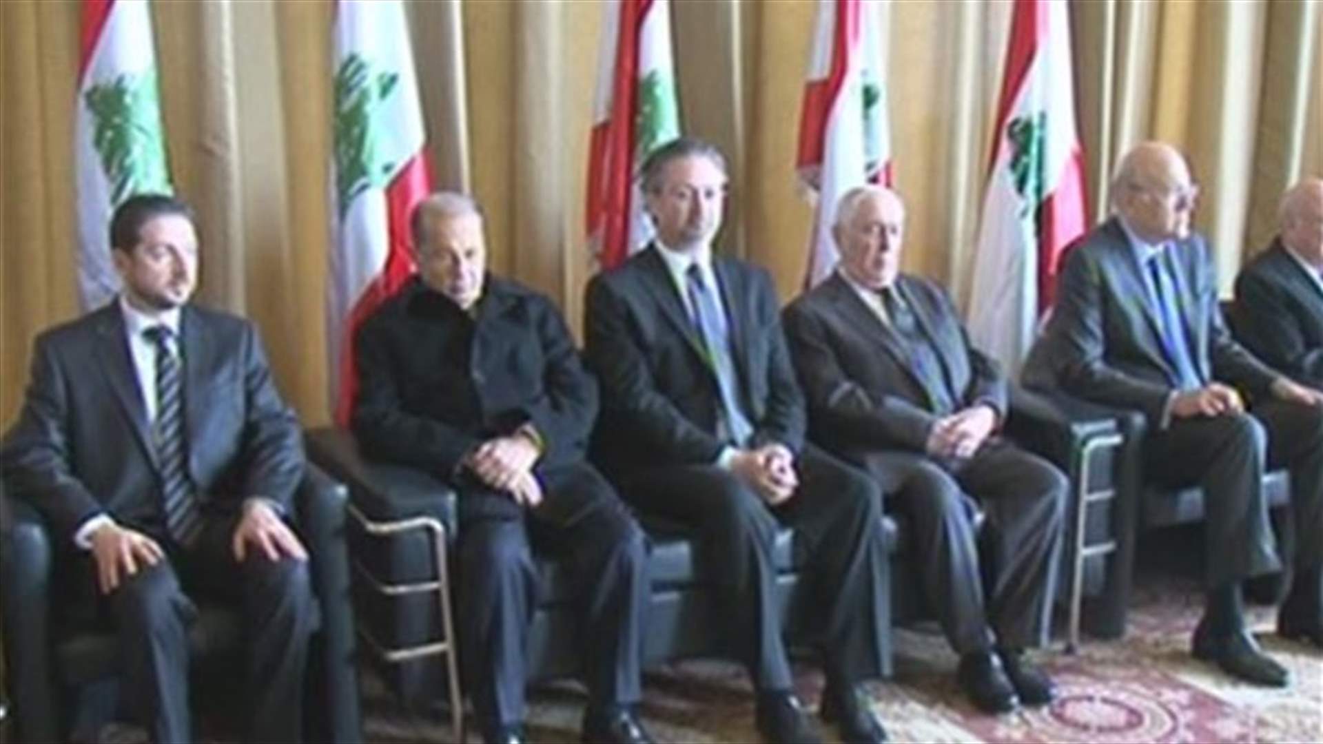 سلام وعون وميقاتي عزوا بكرامي في البيال ونصر الله اتصل معزيا