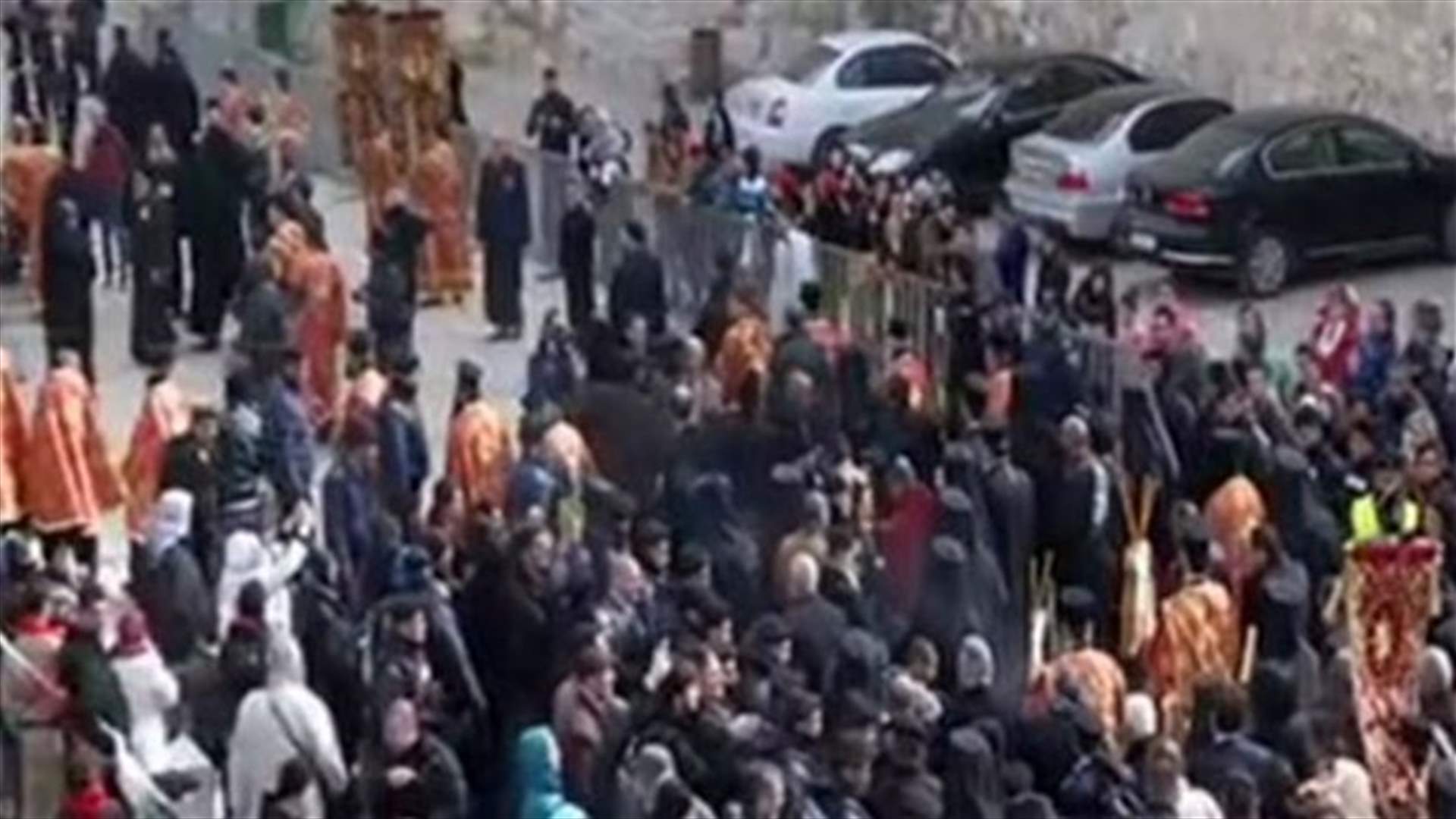 احتفالات عيد الميلاد انطلقت في فلسطين 