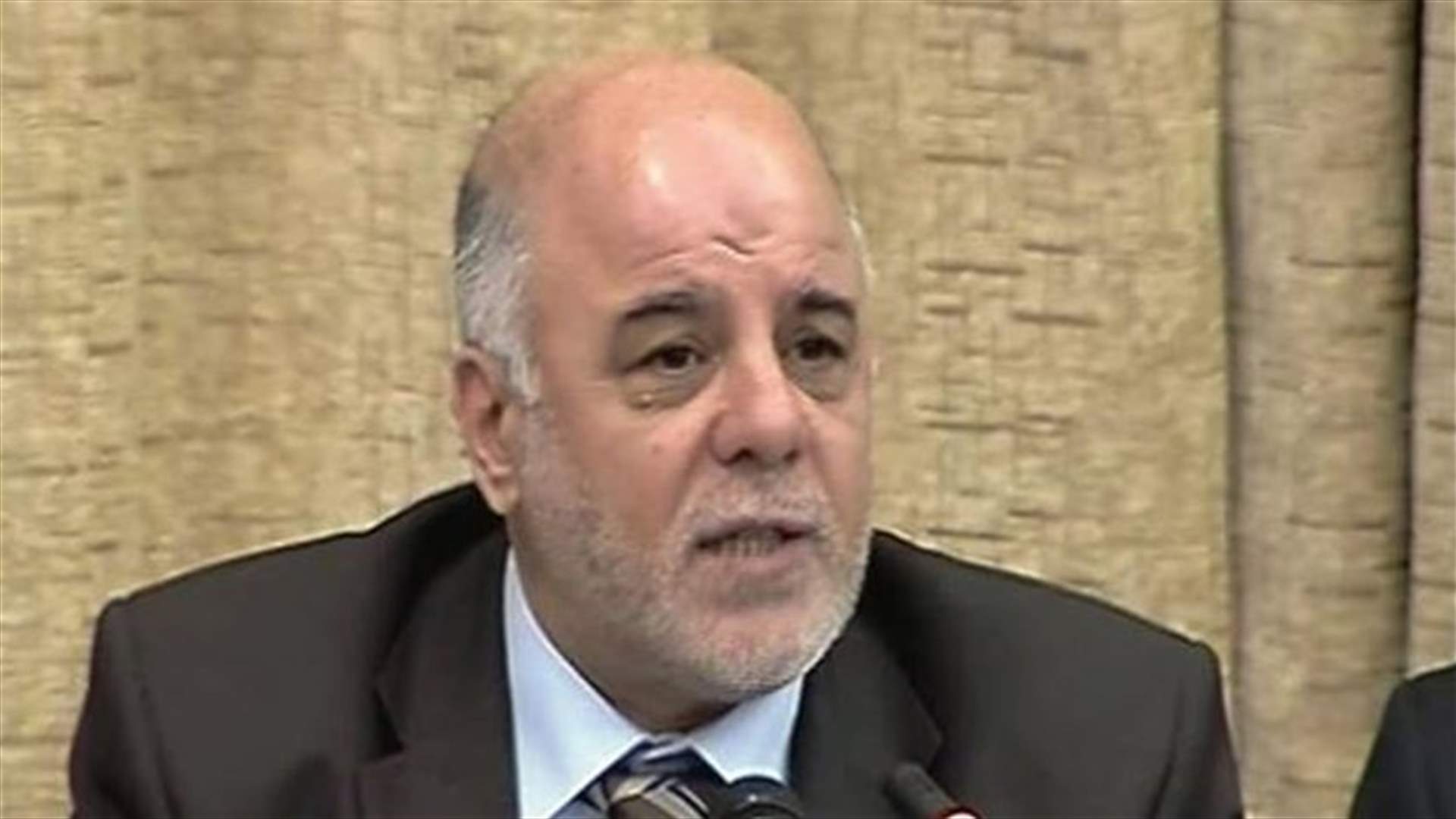 العبادي يدعو الى ثورة عشائرية في مواجهة داعش
