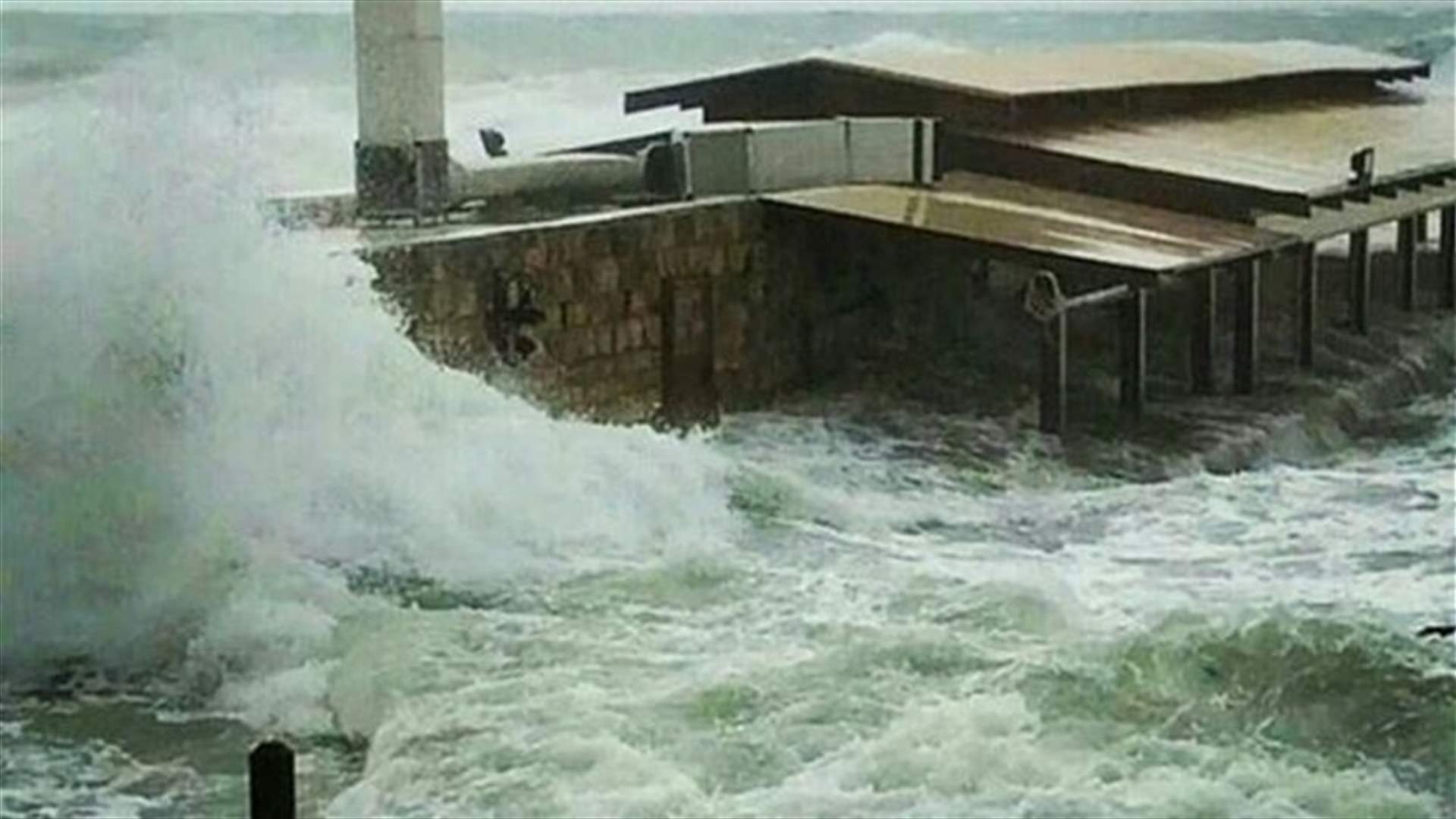 REPORT: Storm Zeina sweeps through Byblos port