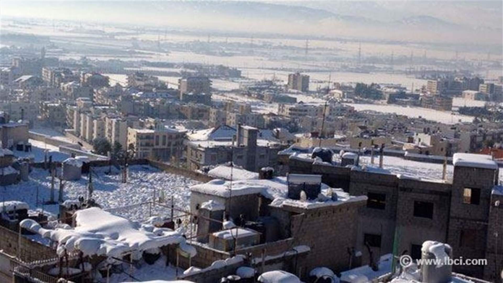 [PHOTOS] Snow continues to fall across Lebanon