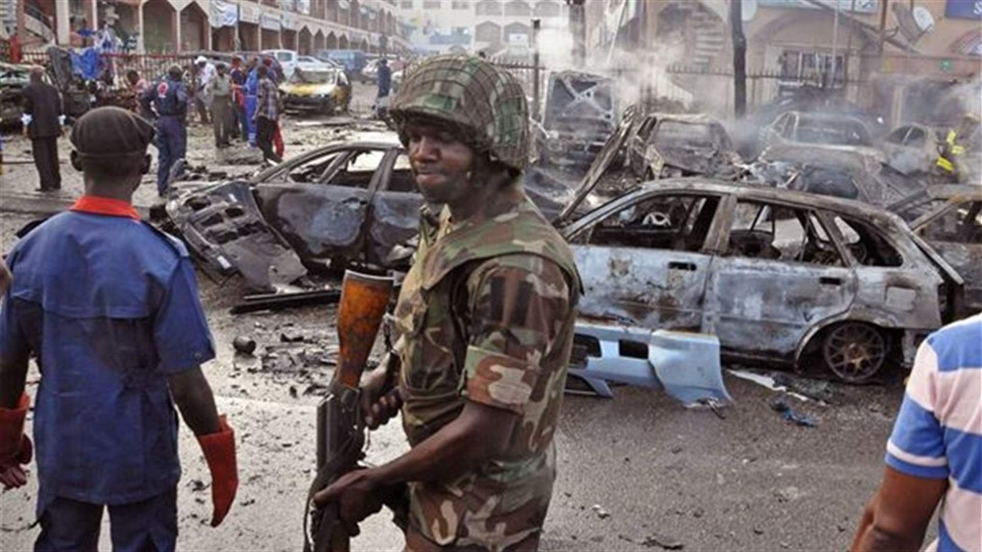 Child suicide bomber kills at least 16 in Nigeria
